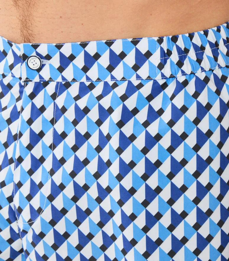 Hackett London - Men's 3D Cube Swim Shorts - Image 4