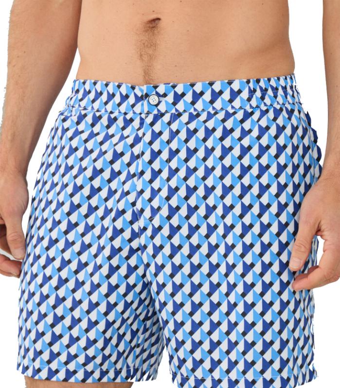Hackett London - Men's 3D Cube Swim Shorts - Image 5