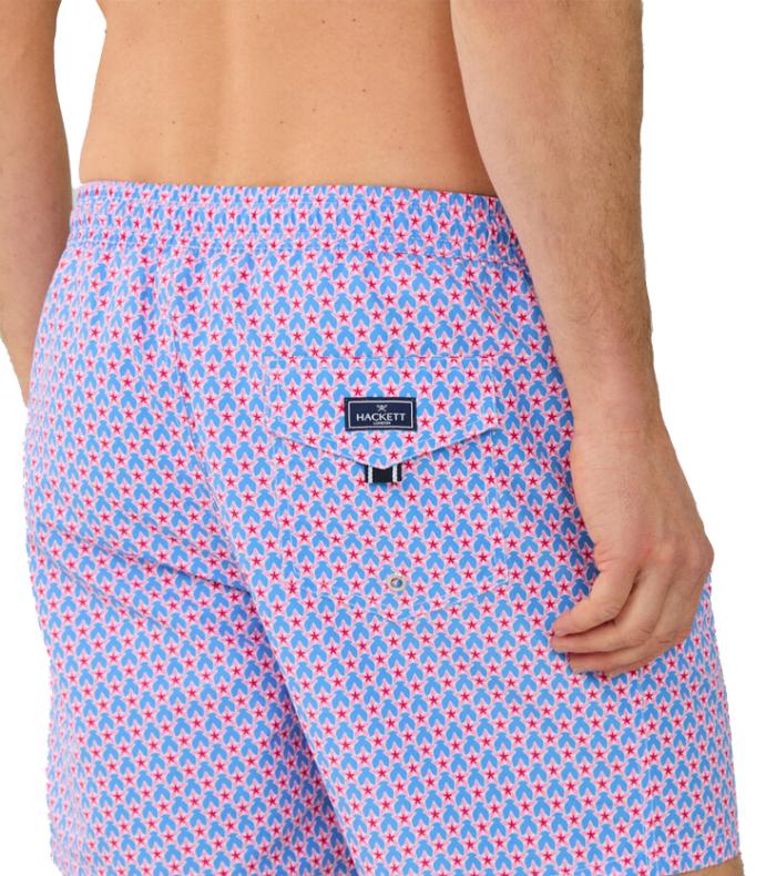 Hackett London - Men's Floral Geo Swim Shorts - Image 3