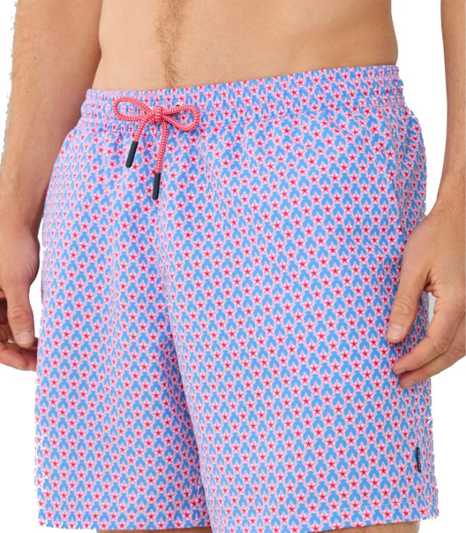 Hackett London - Men's Floral Geo Swim Shorts - Image 5