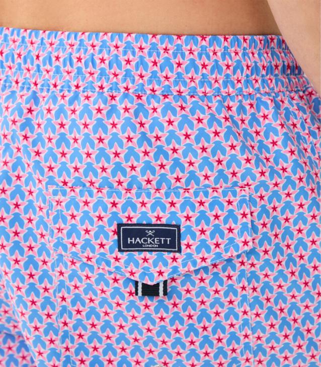 Hackett London - Men's Floral Geo Swim Shorts - Image 7