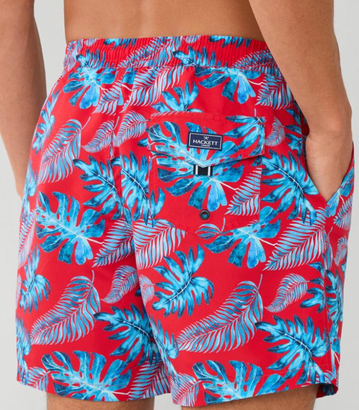 Hackett London - Men's Leaf Swim Shorts - Image 13