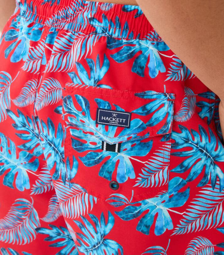 Hackett London - Men's Leaf Swim Shorts - Image 15