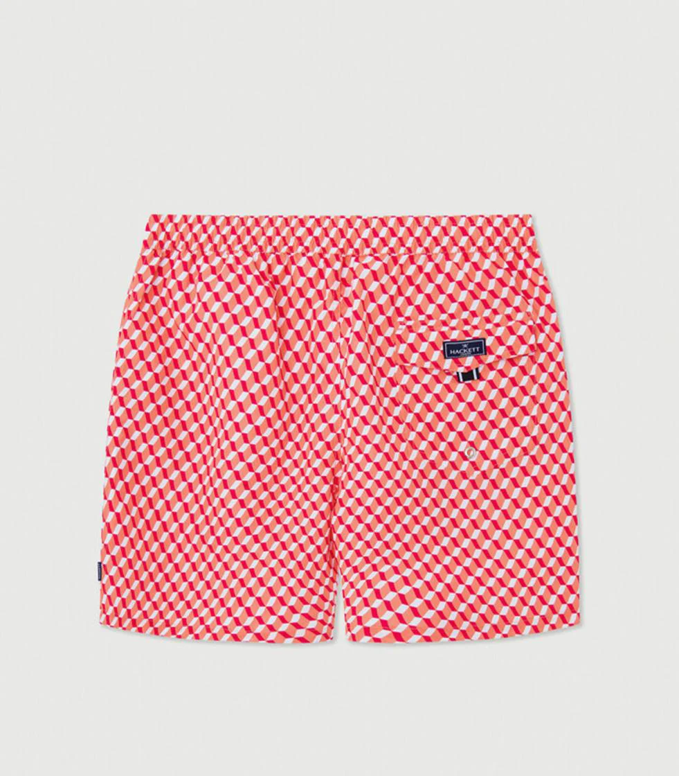 Hackett London - Men's 3D Geometric Swim Shorts - Image 3
