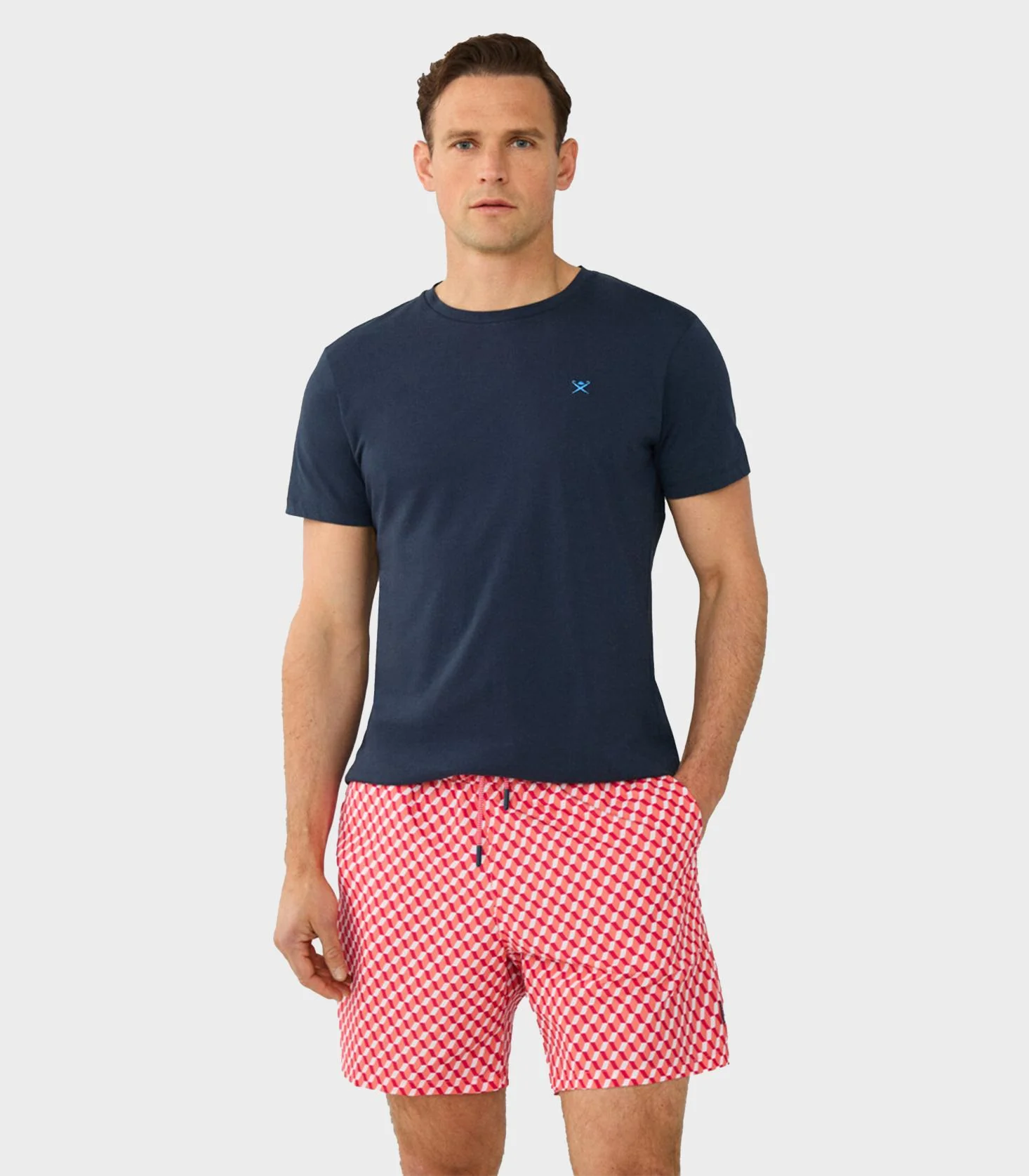 Hackett London - Men's 3D Geometric Swim Shorts - Image 8