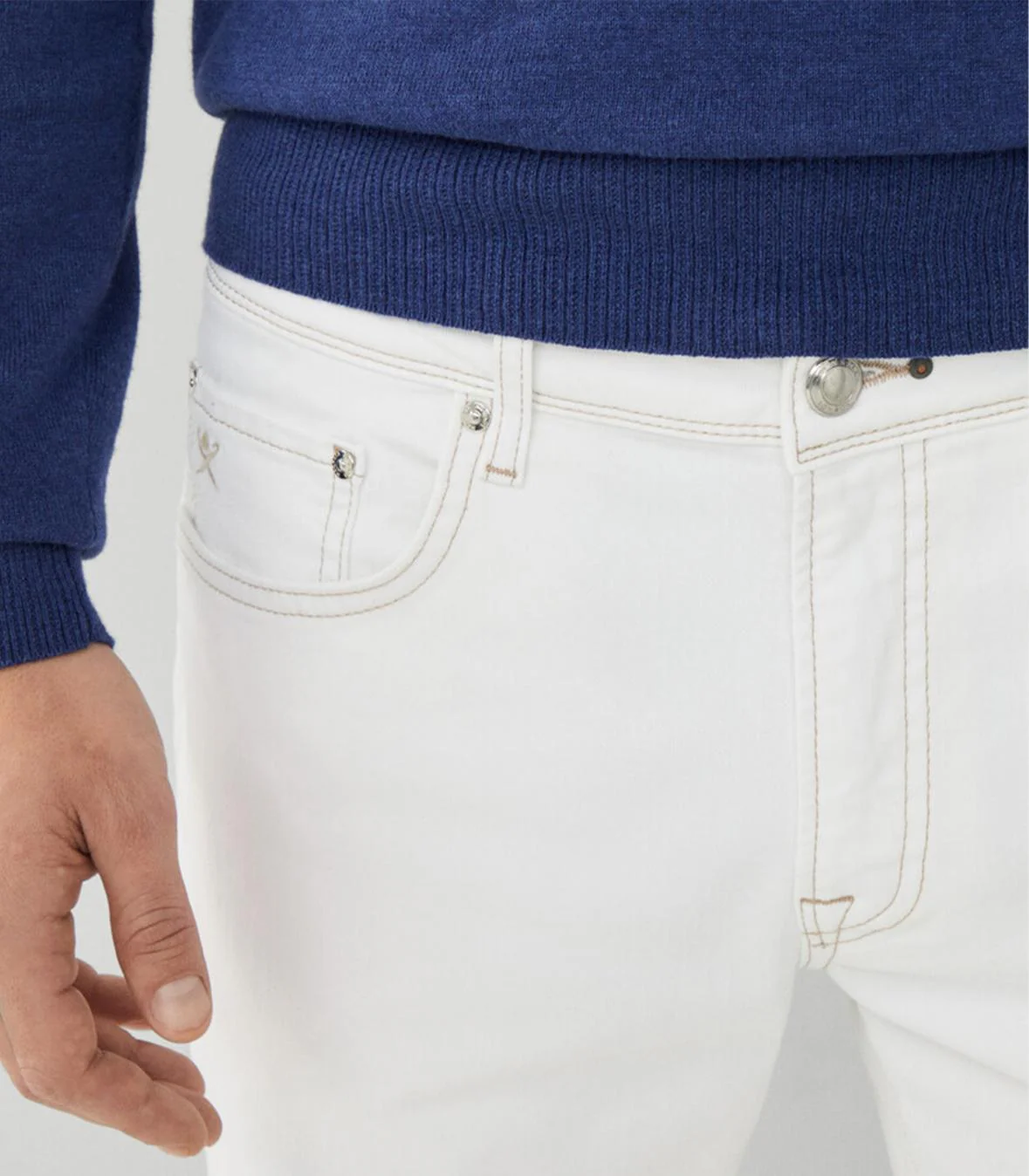Hackett London - Men's Slim Fit Denim Jeans - Image 4