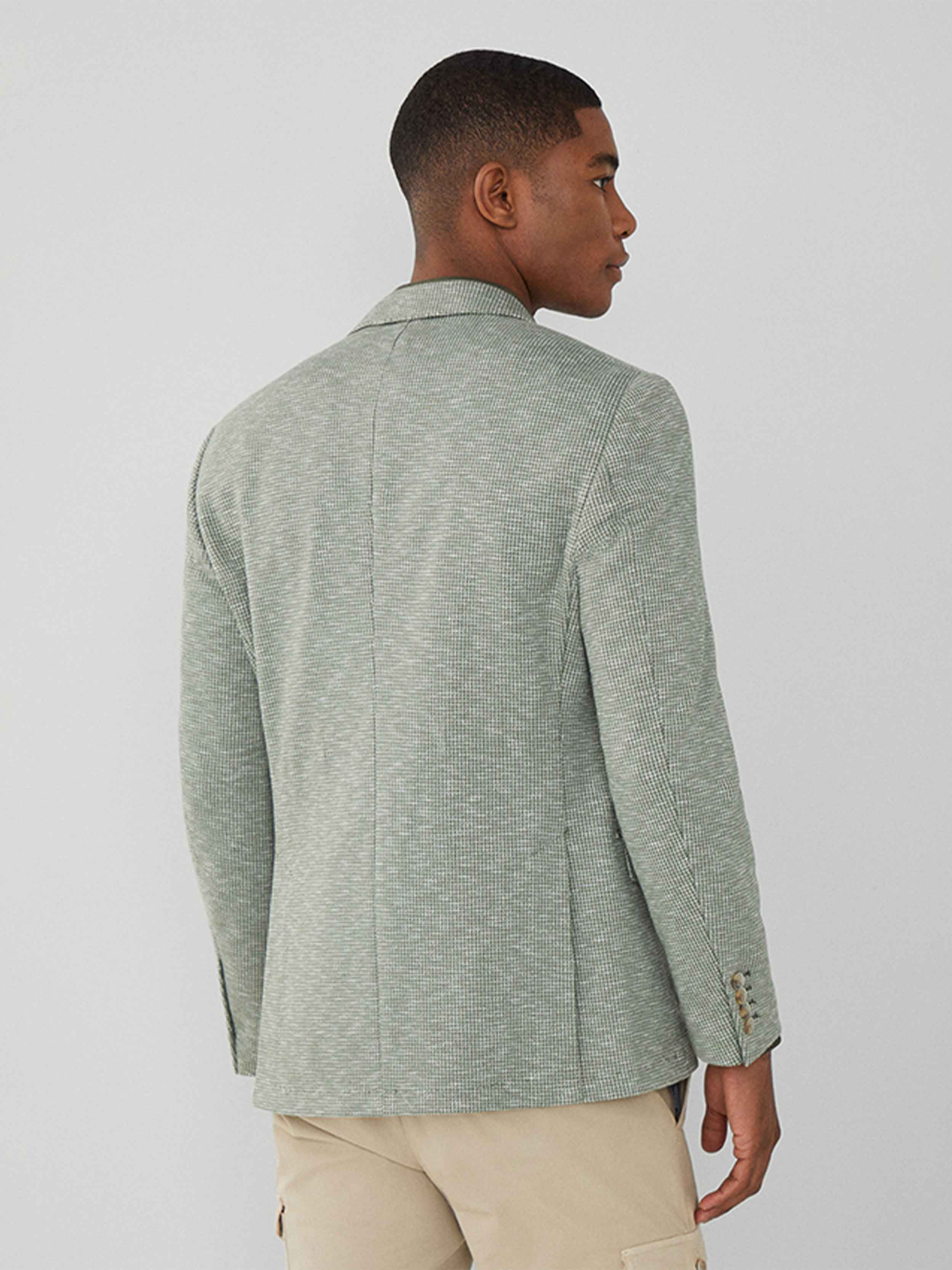 Hackett London - Men's Puppytooth Blazer - Image 2