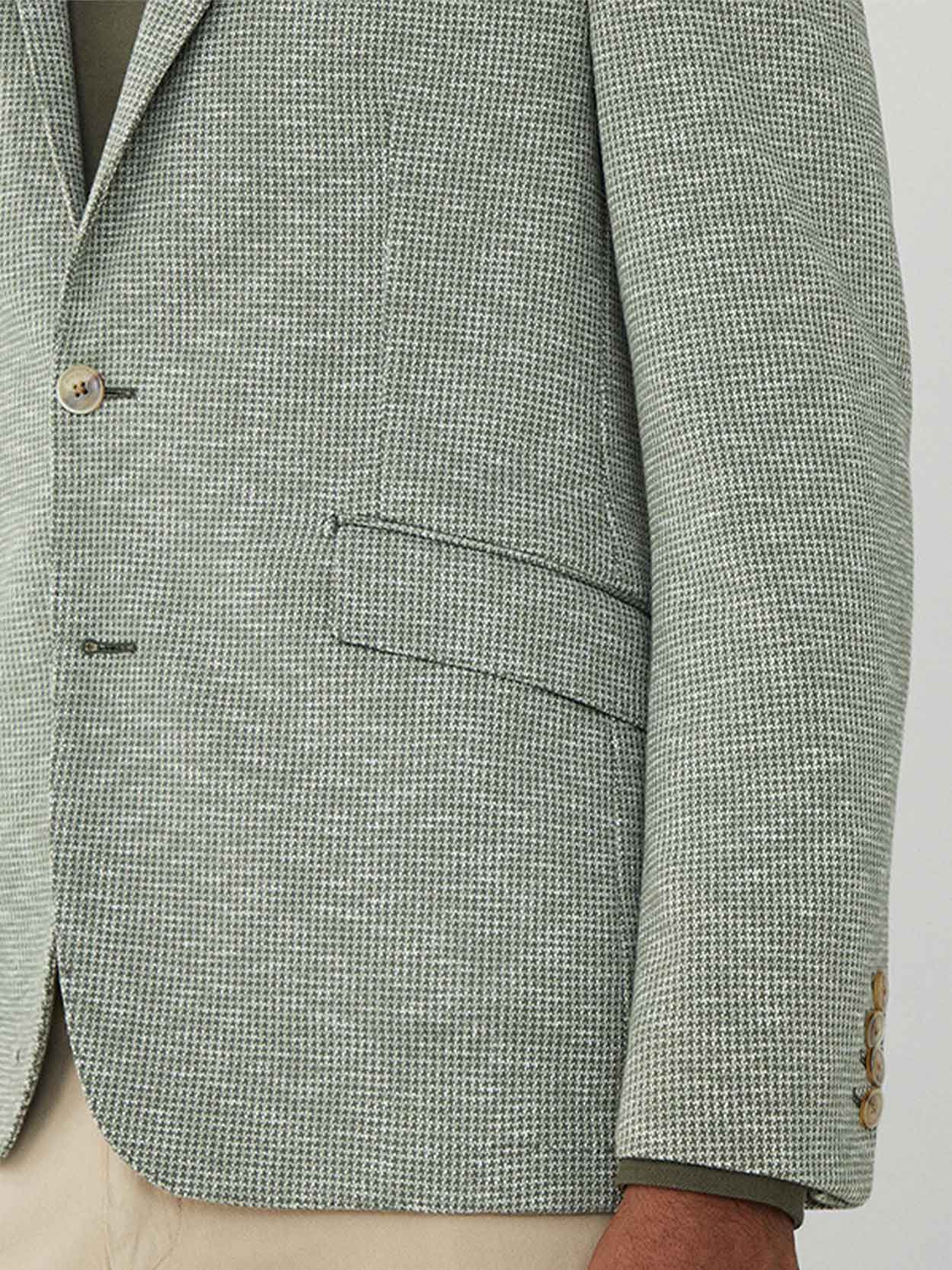 Hackett London - Men's Puppytooth Blazer - Image 3