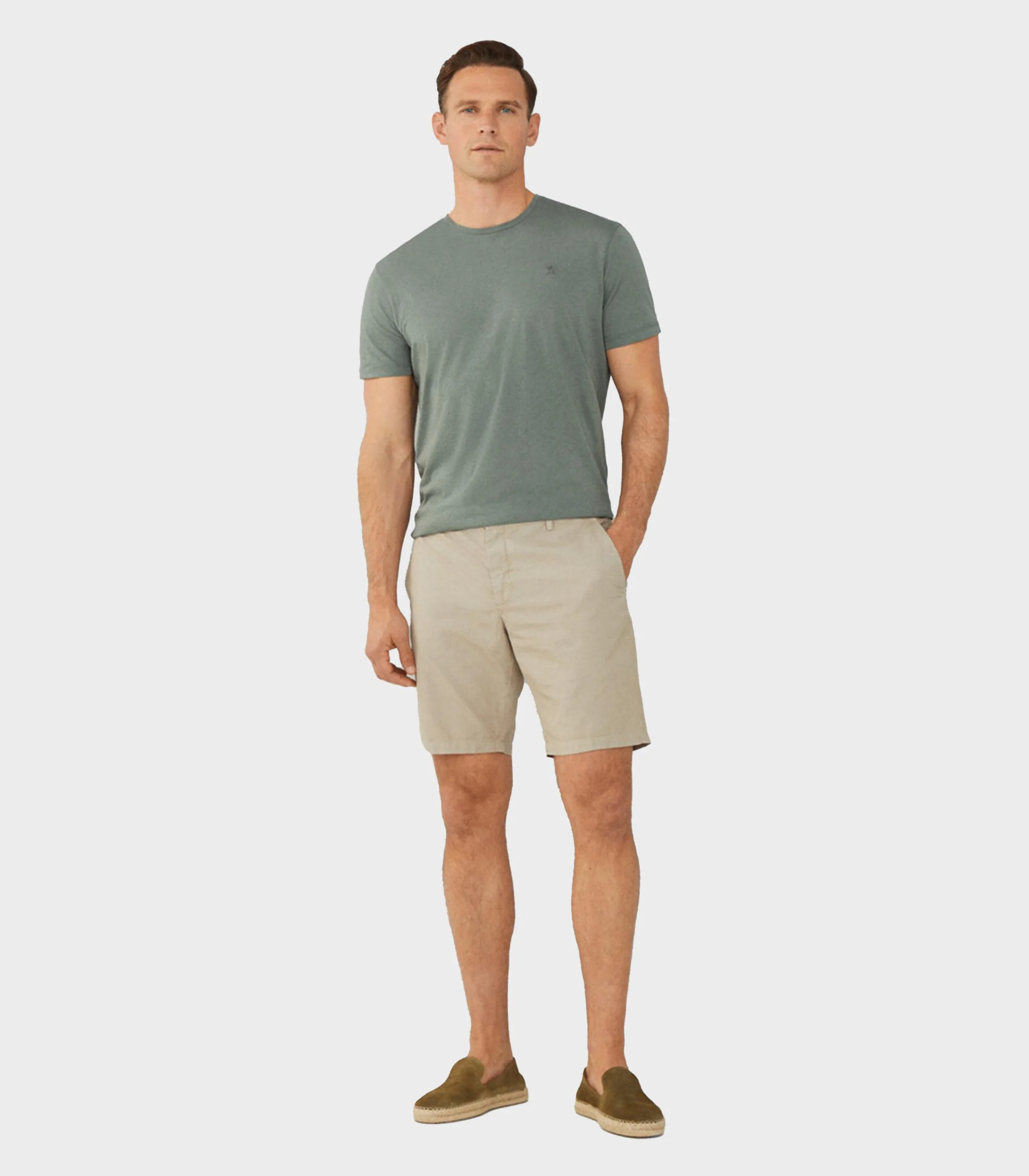 Hackett London - Men's Classic Fit Dyed T-Shirt - Image 11