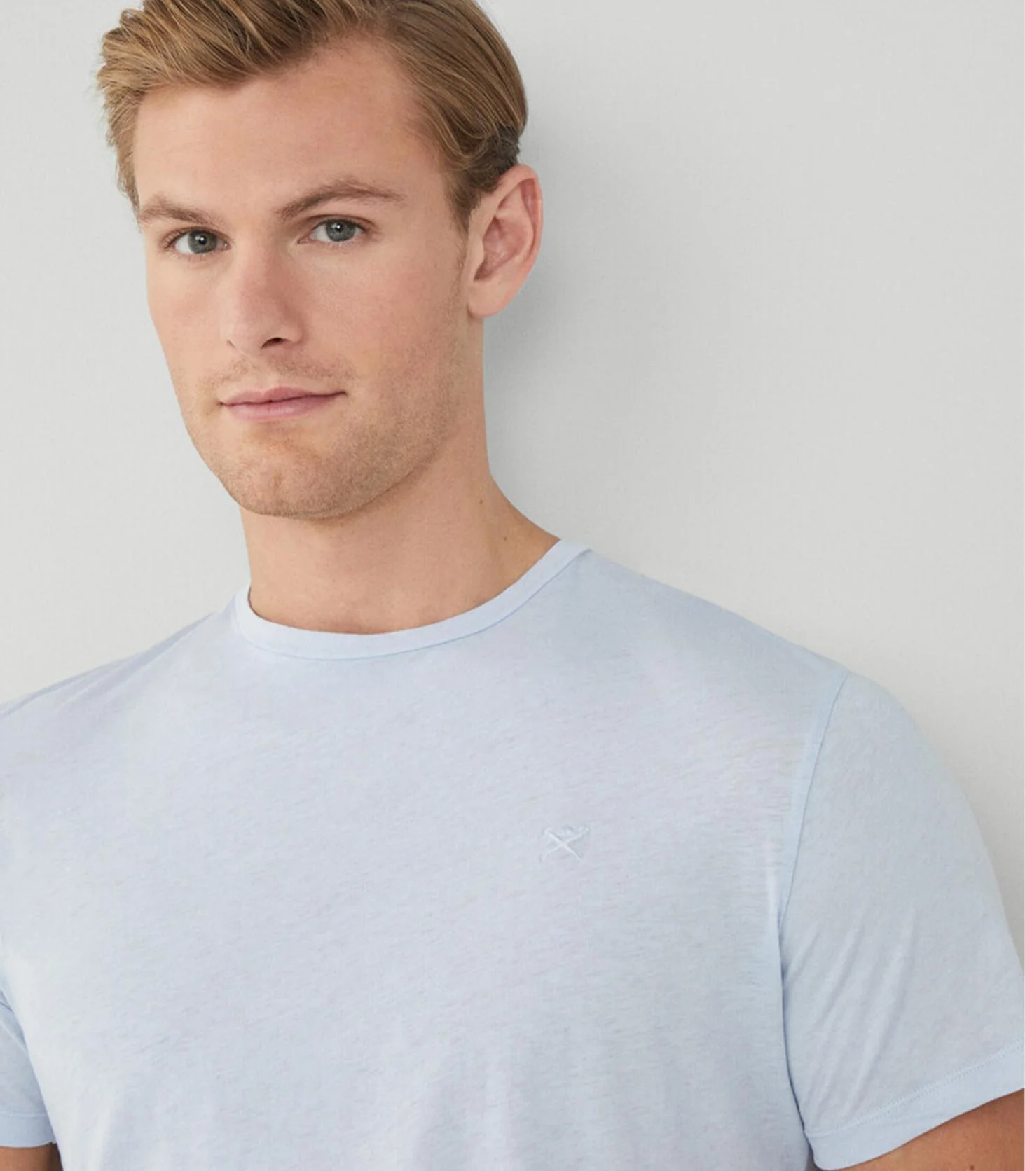 Hackett London - Men's Classic Fit Dyed T-Shirt - Image 19