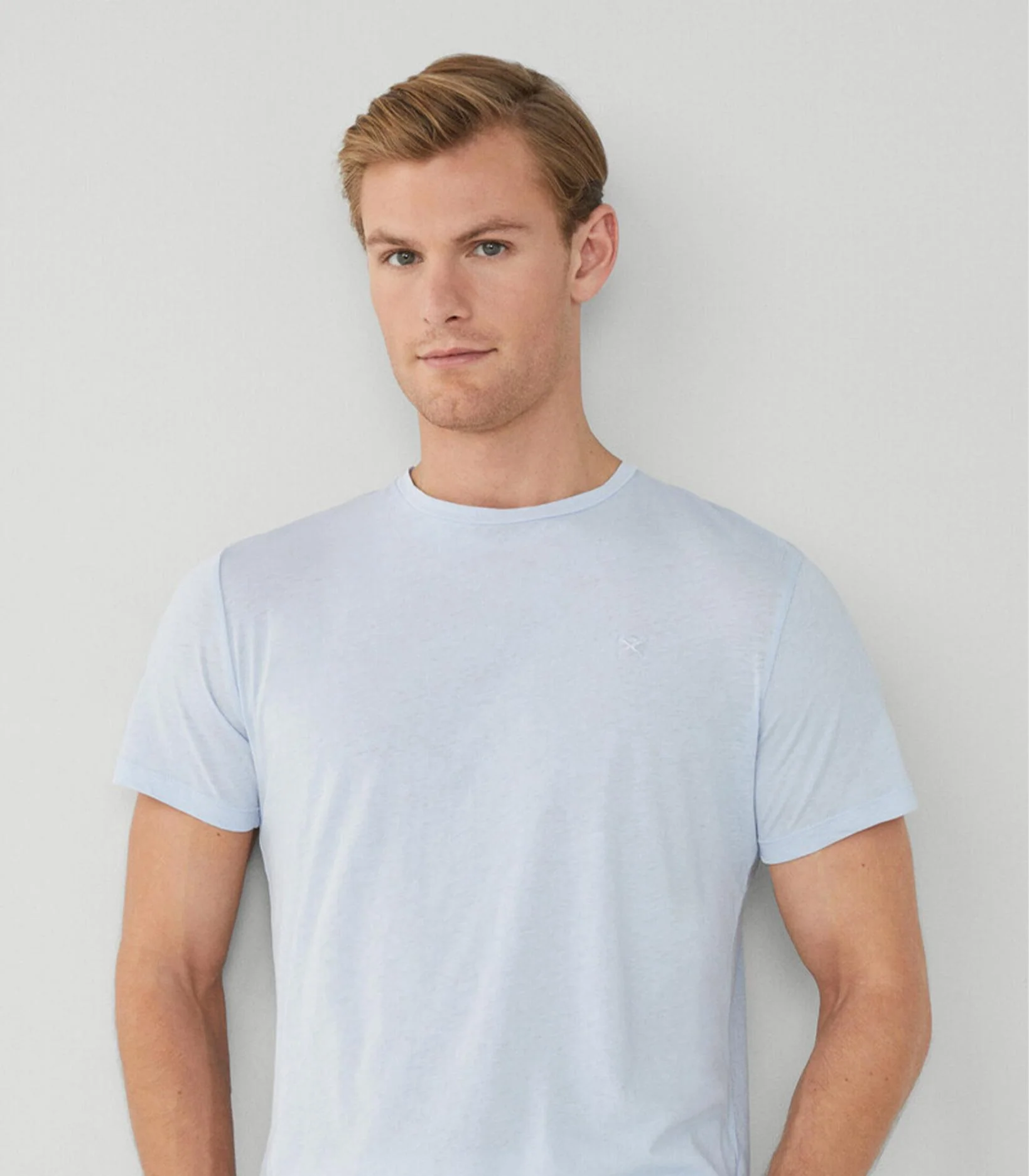 Hackett London - Men's Classic Fit Dyed T-Shirt - Image 22
