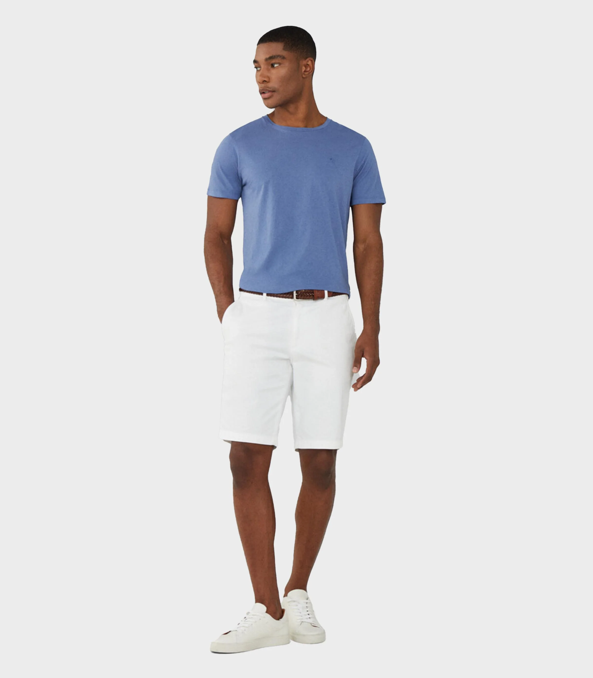 Hackett London - Men's Classic Fit Dyed T-Shirt - Image 3