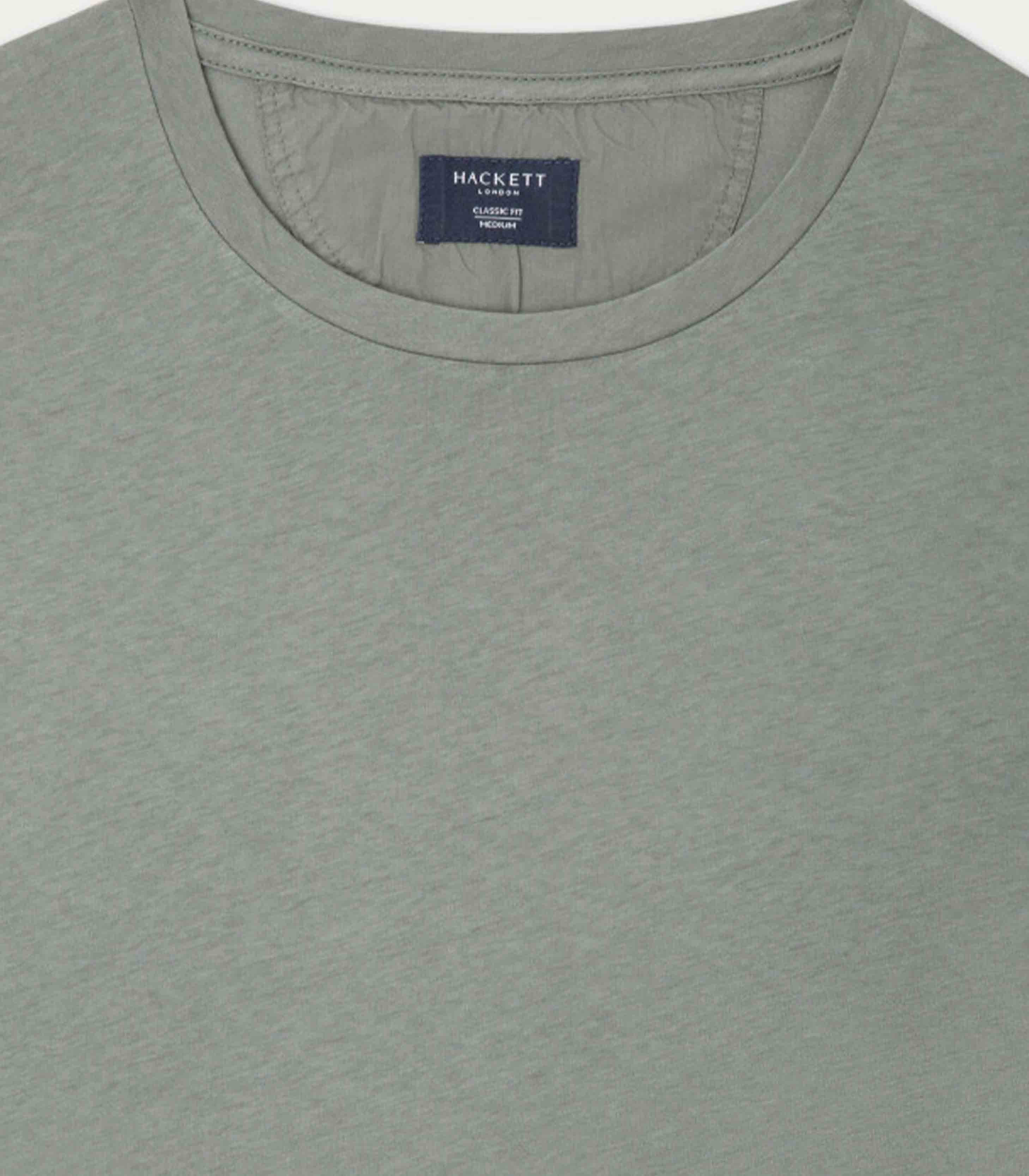 Hackett London - Men's Classic Fit Dyed T-Shirt - Image 7
