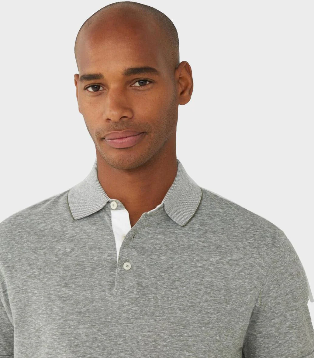Hackett London - Men's Classic Fit Fil A Fil Polo - Image 11