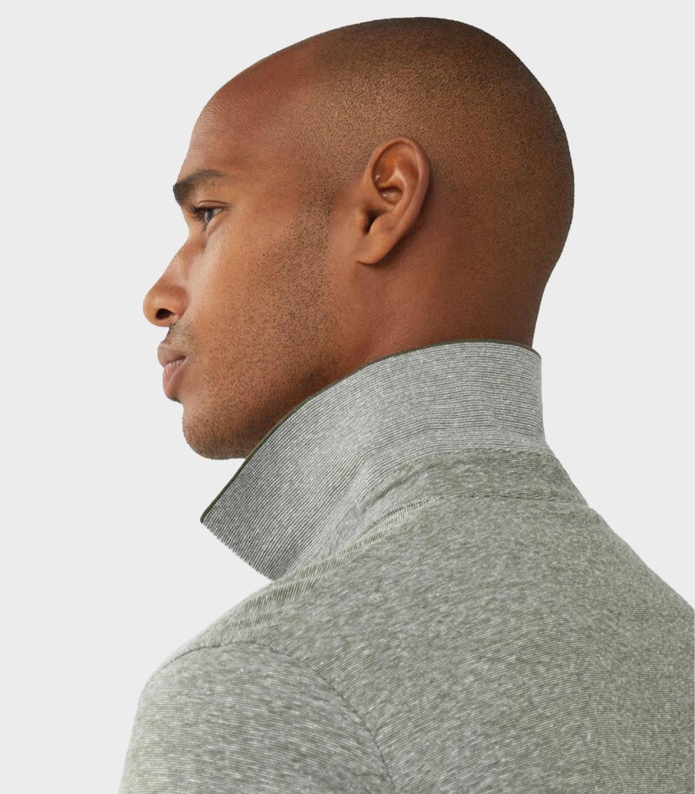 Hackett London - Men's Classic Fit Fil A Fil Polo - Image 12