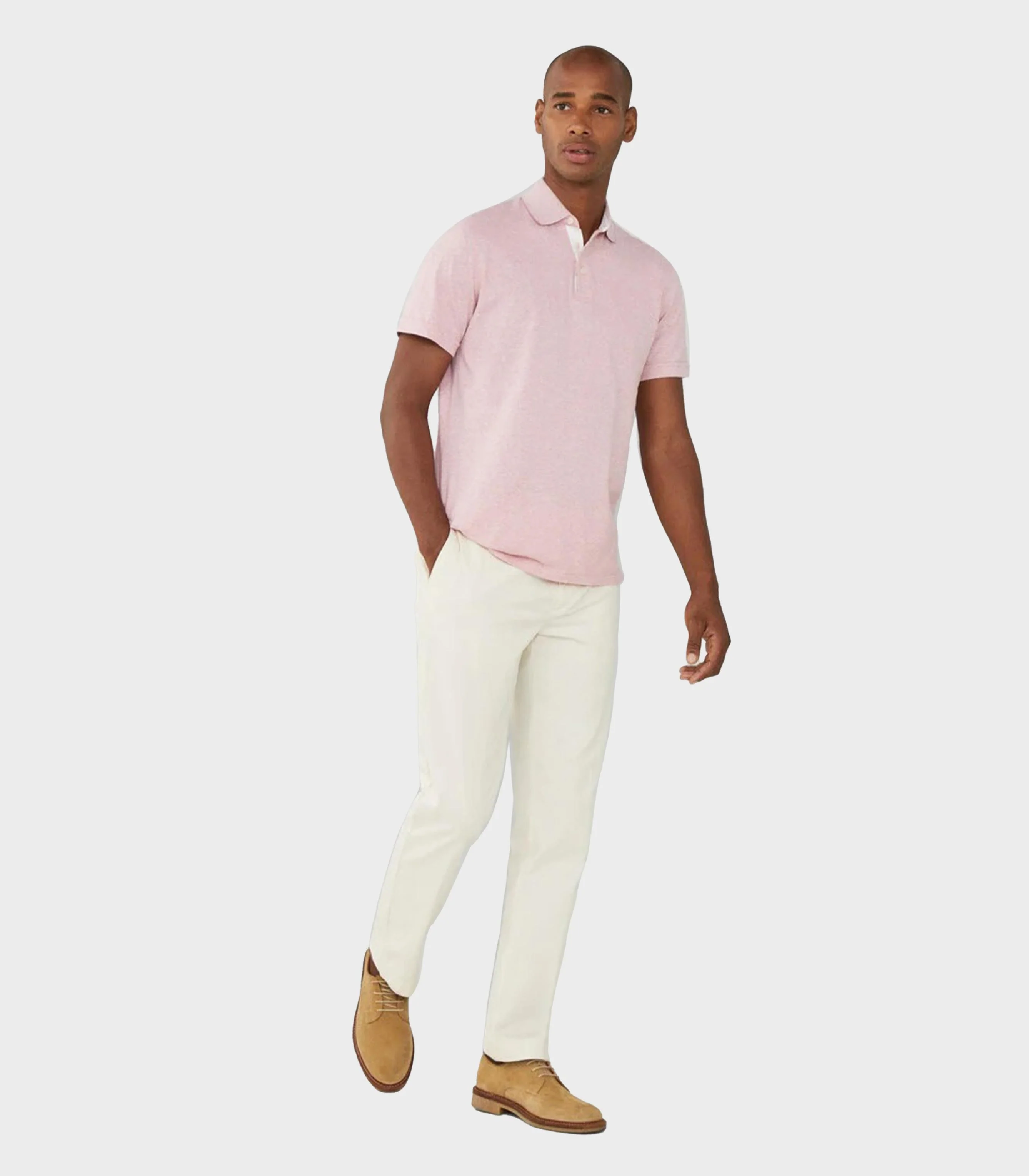Hackett London - Men's Classic Fit Fil A Fil Polo - Image 16
