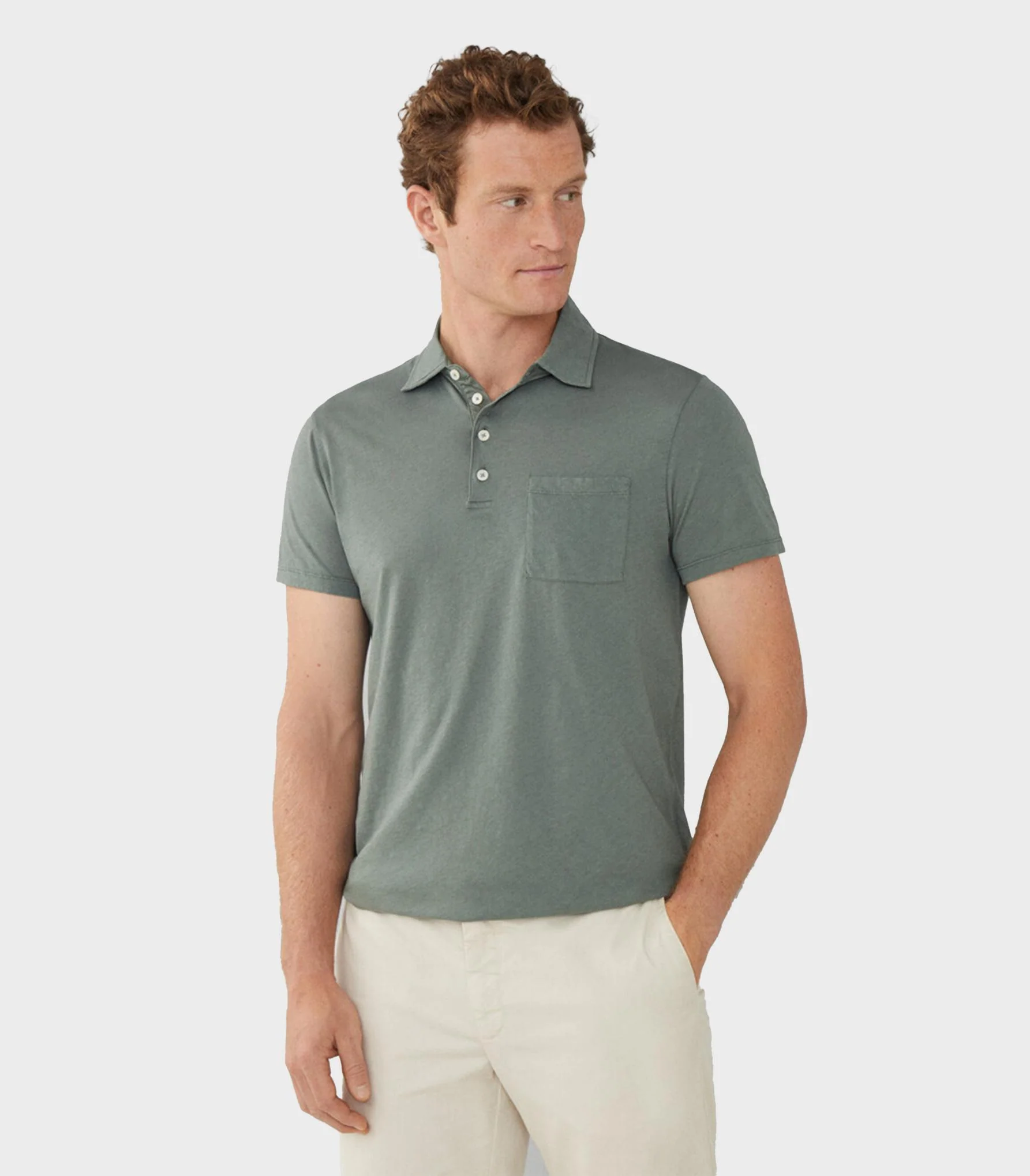 Hackett London - Men's Classic Fit Knit Polo - Image 23