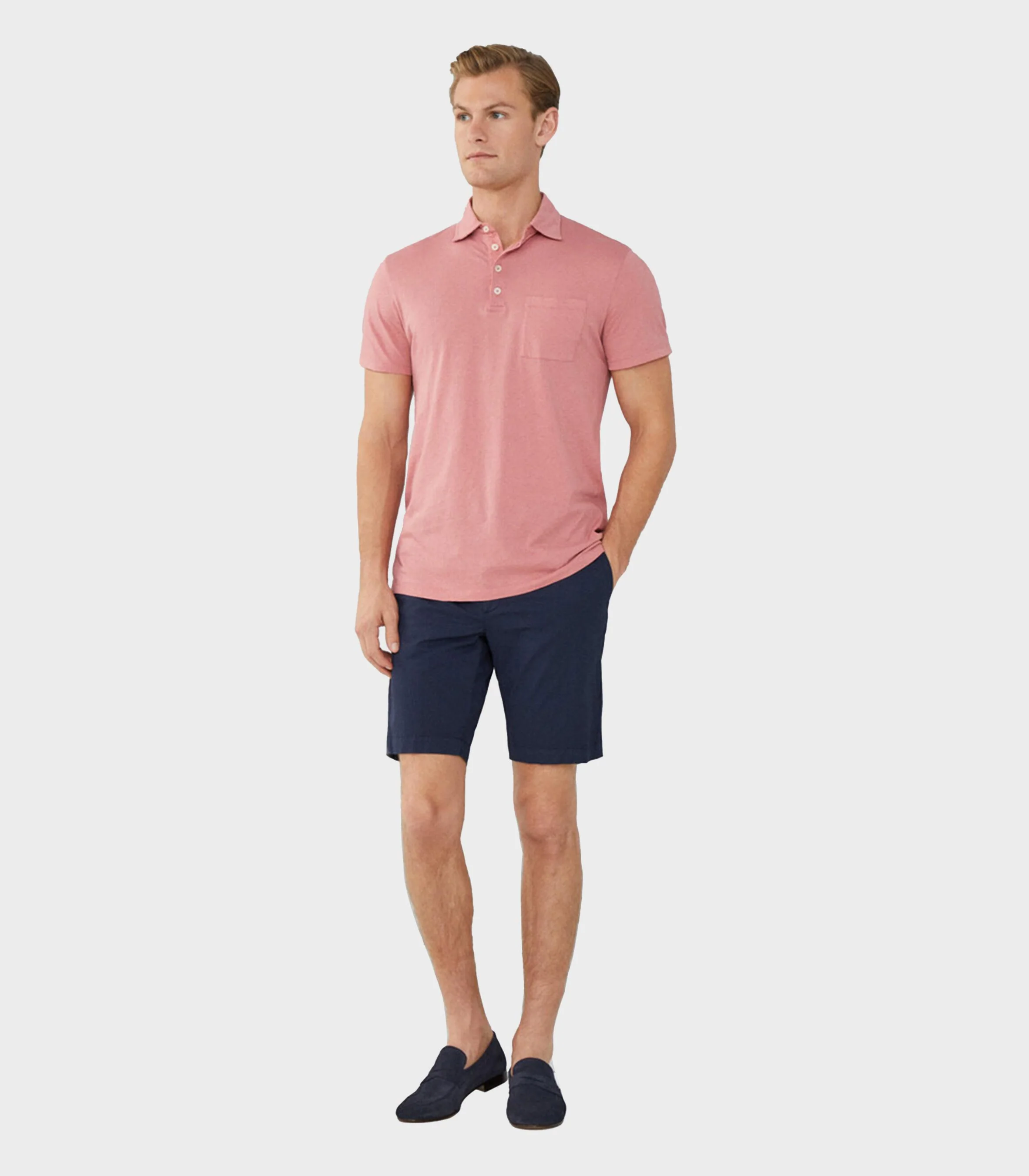 Hackett London - Men's Classic Fit Knit Polo - Image 9