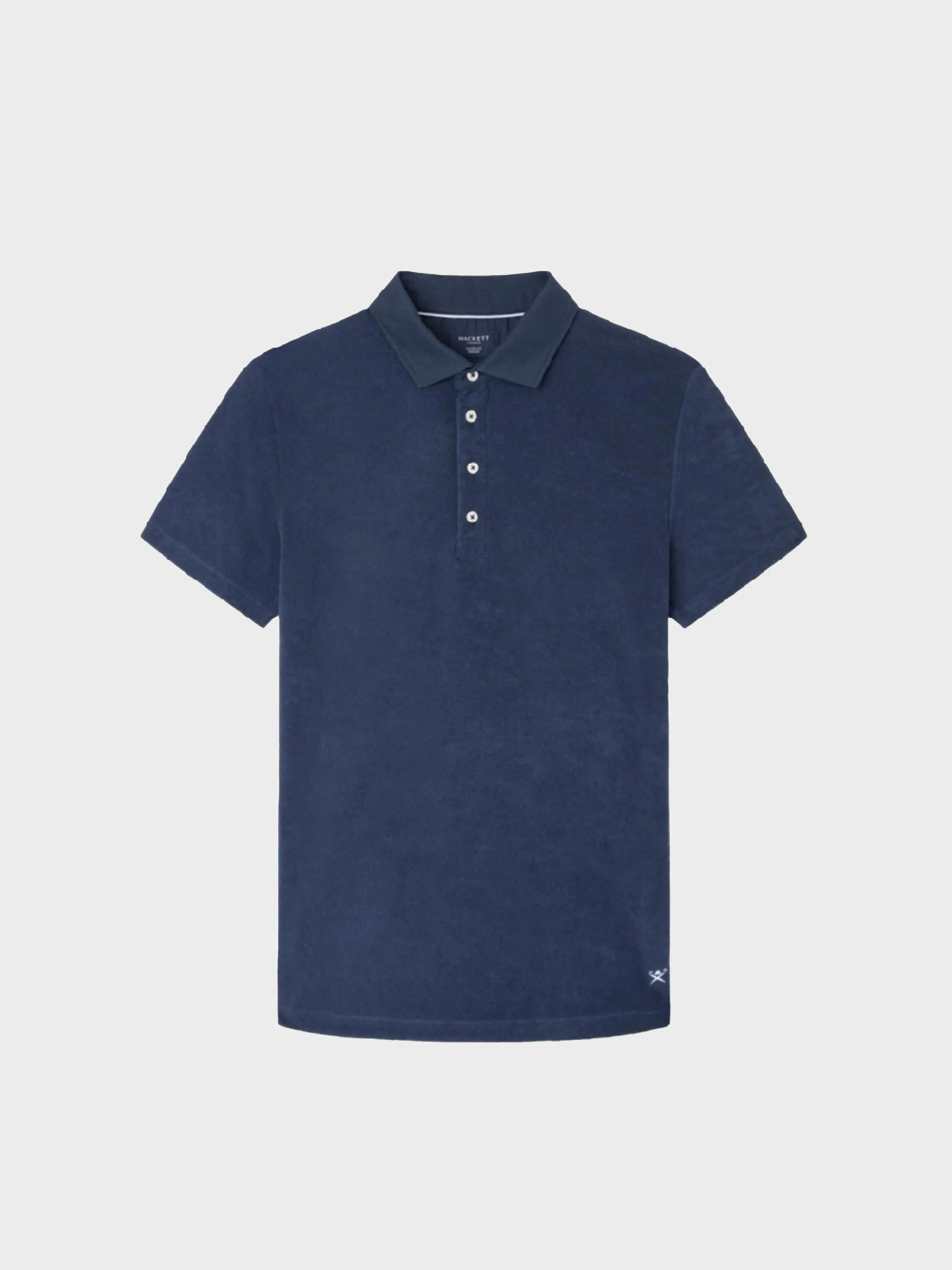 Hackett London - Men's Polo Linen Jsy Soft Trim - Image 4