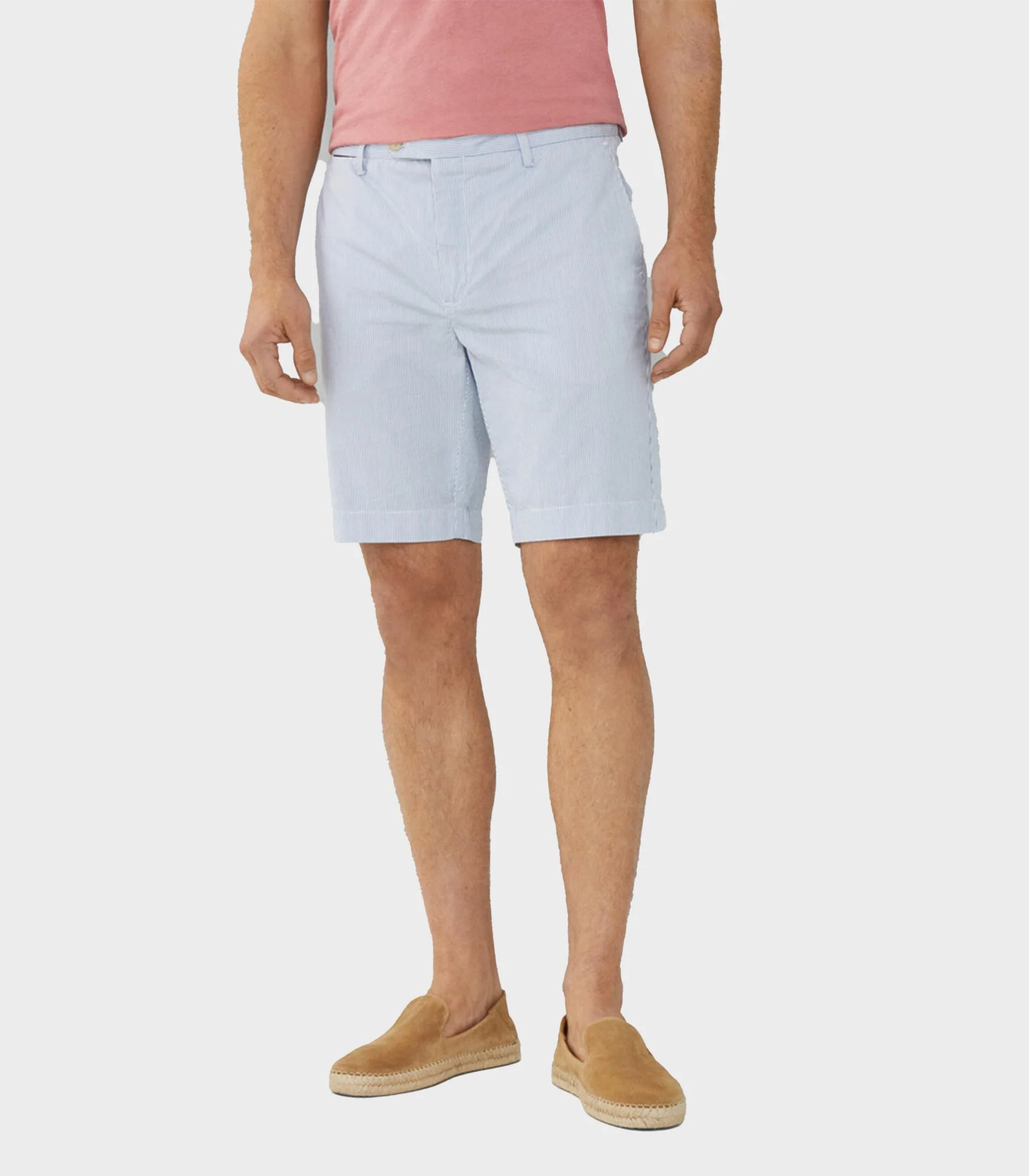 Hackett London - Men's Slim Fit Striped Kensington Shorts - Image 5