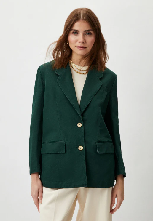 Tommy Hilfiger - Cotton Linen Relaxed Blazer - Image 2