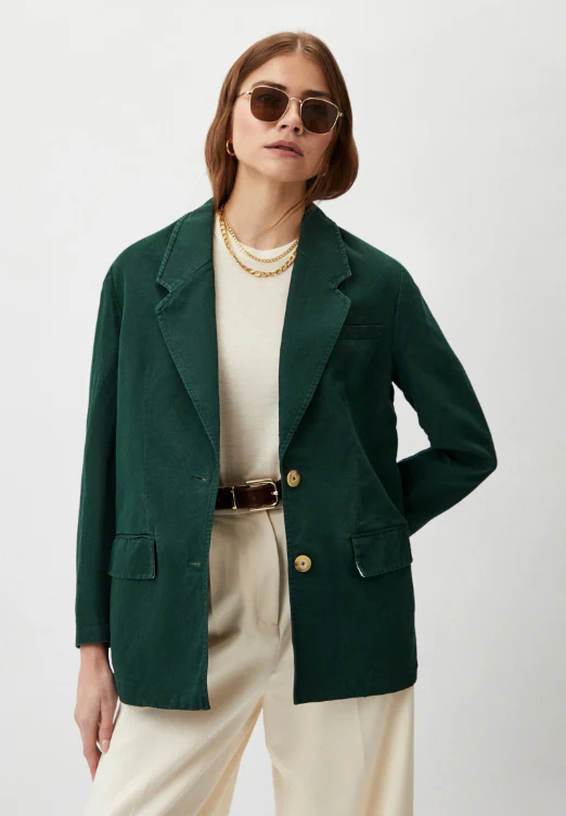Tommy Hilfiger - Cotton Linen Relaxed Blazer - Image 4