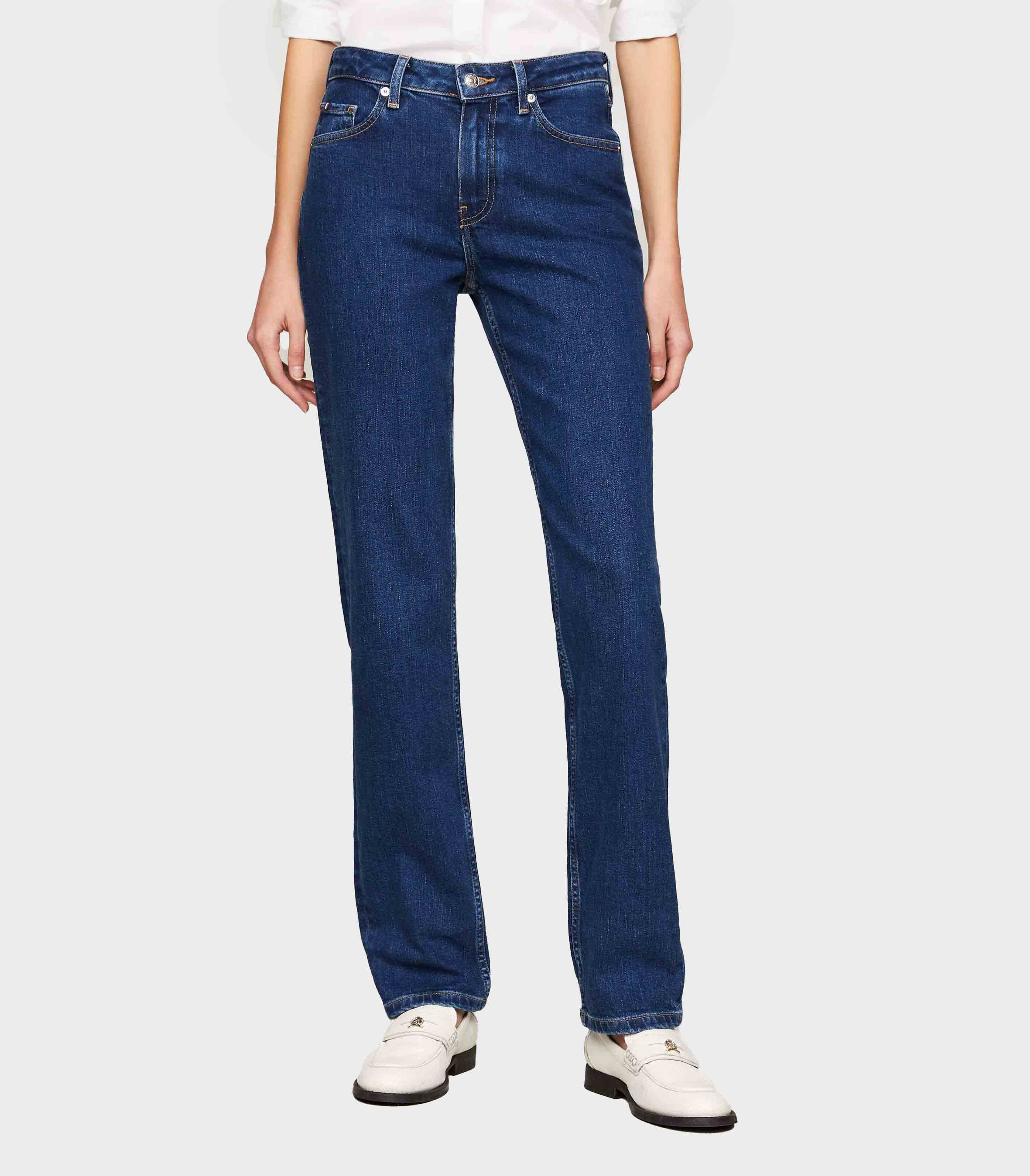 Tommy Hilfiger - Women's Classics Mid Rise Straight Jeans - Image 4