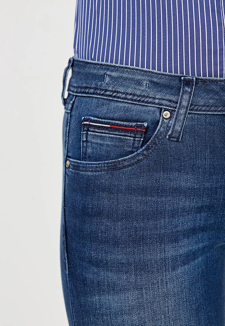 Tommy hilfiger Jeans  - mid rise straight sandy jeans - women - Image 4