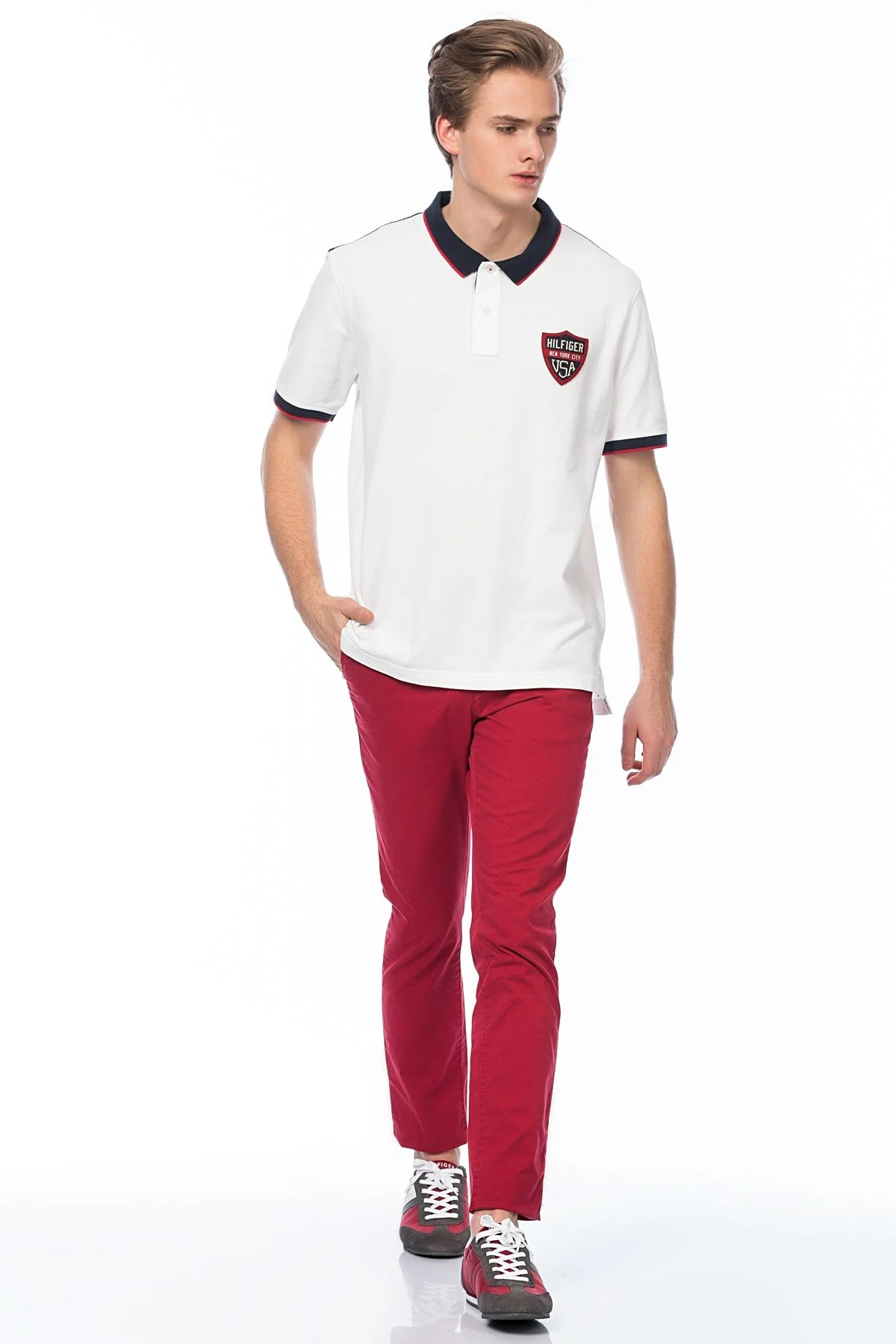 Tommy hilfiger - denton chino straight fit - men - Image 2
