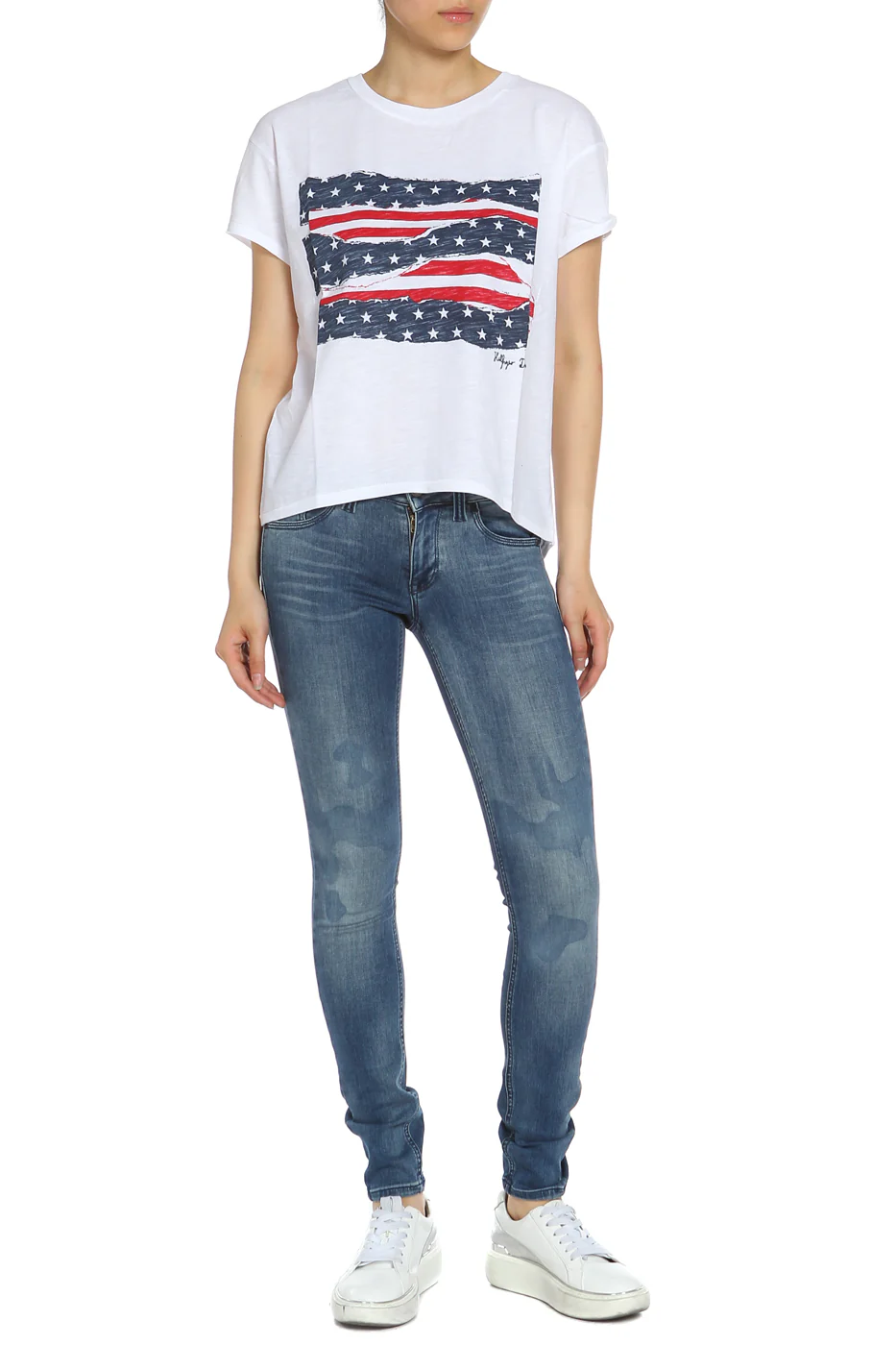 Tommy Hilfiger Jeans - dynamic splash stretch jeans - women - Image 3