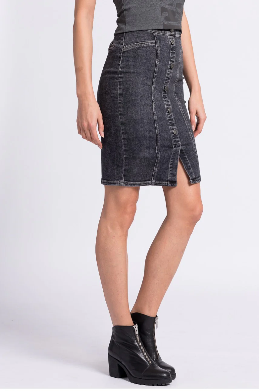 Calvin Klein Jeans - High Rise Seam Skirt - Image 3