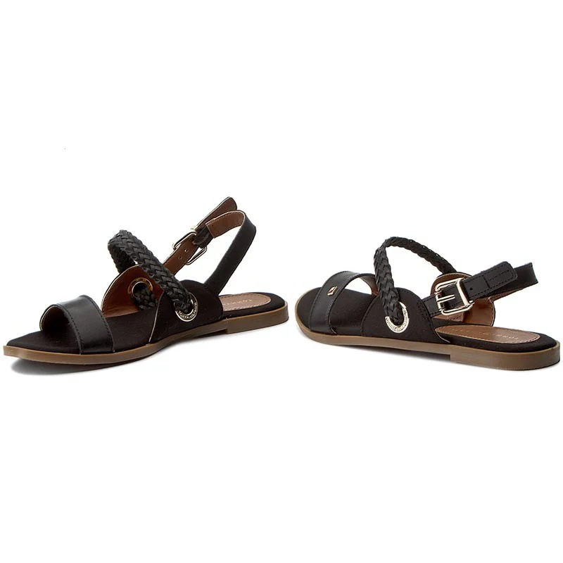 Tommy hilfiger - Women's Faux Leather Flat Sandal - Image 2