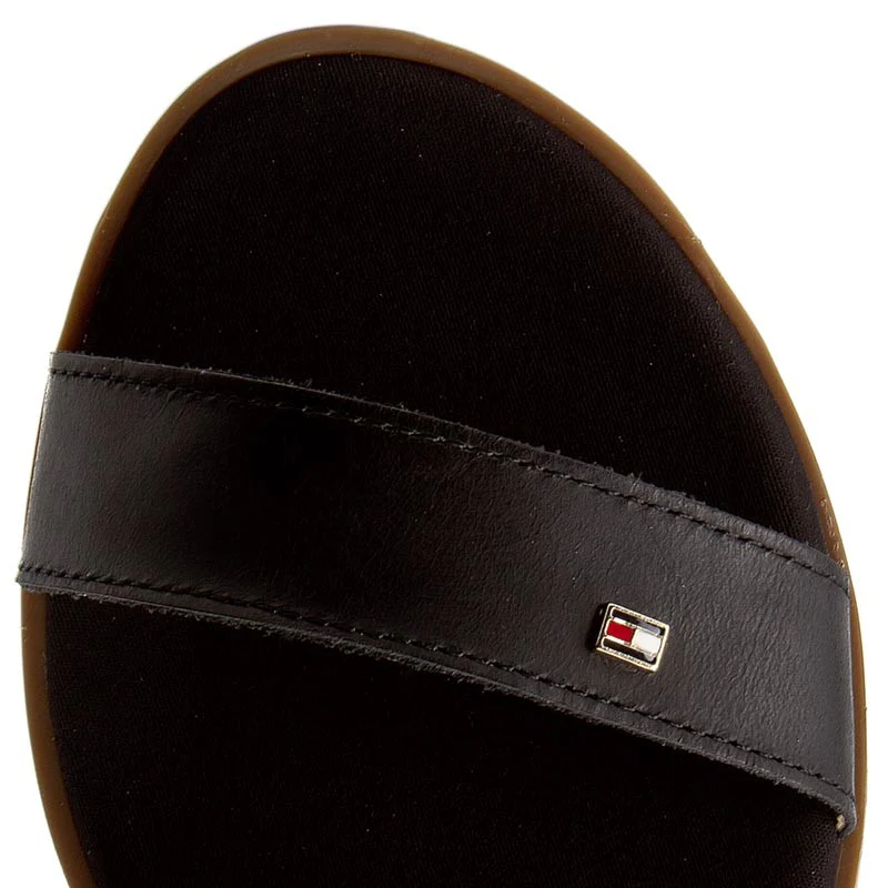 Tommy hilfiger - Women's Faux Leather Flat Sandal - Image 5