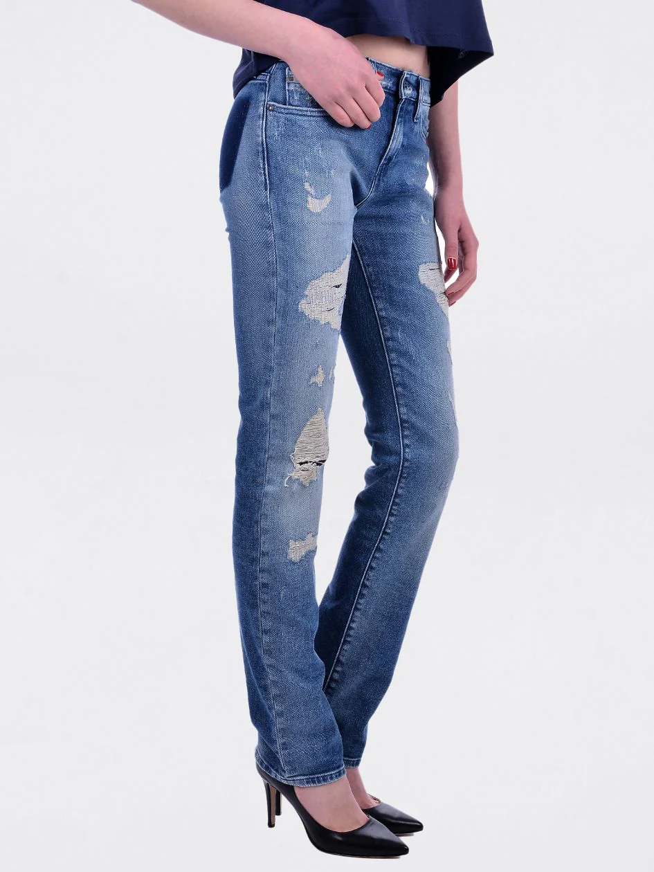 Calvin Klein Jeans - Mid Rise Straight Released Jeans - Image 10