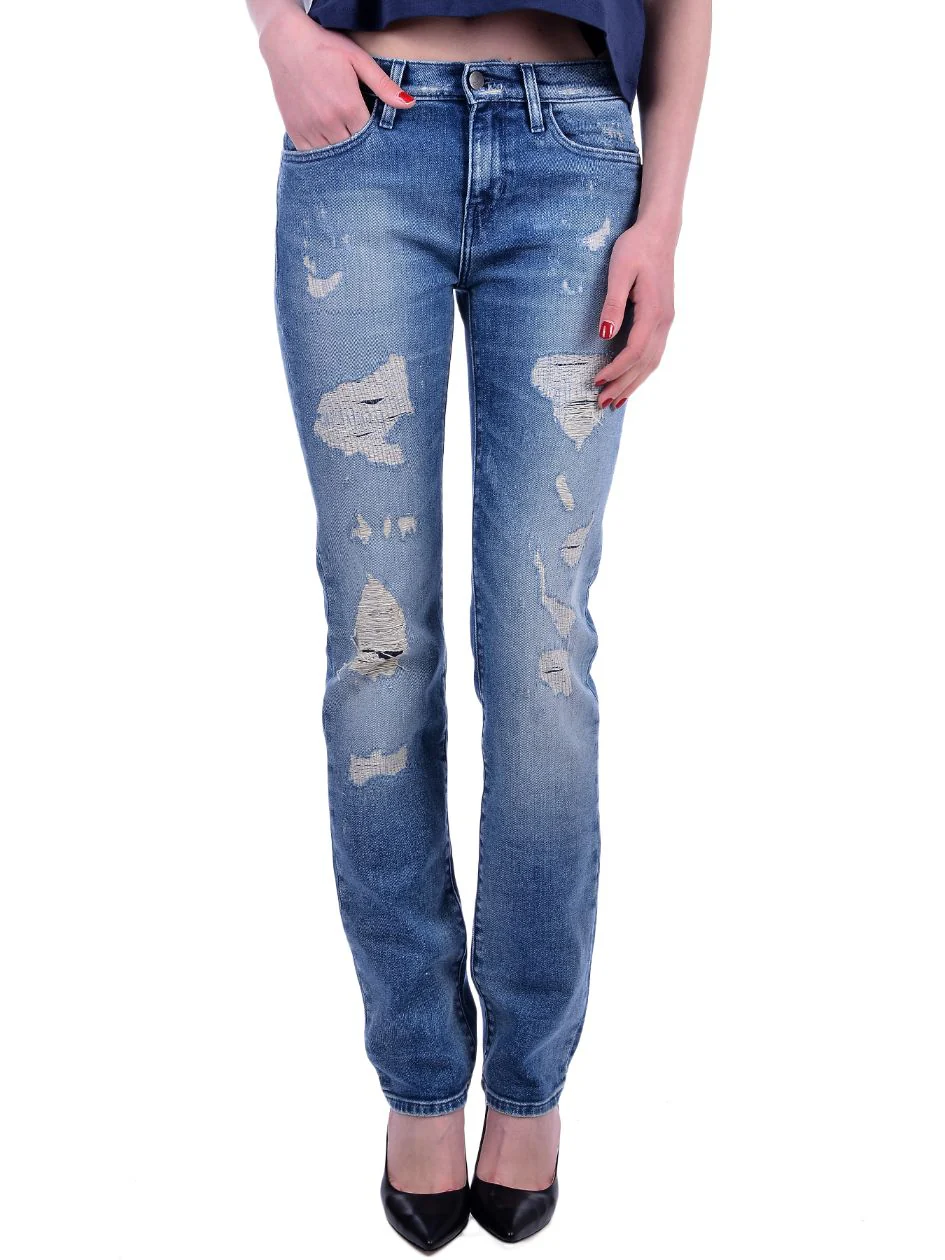 Calvin Klein Jeans - Mid Rise Straight Released Jeans - Image 3