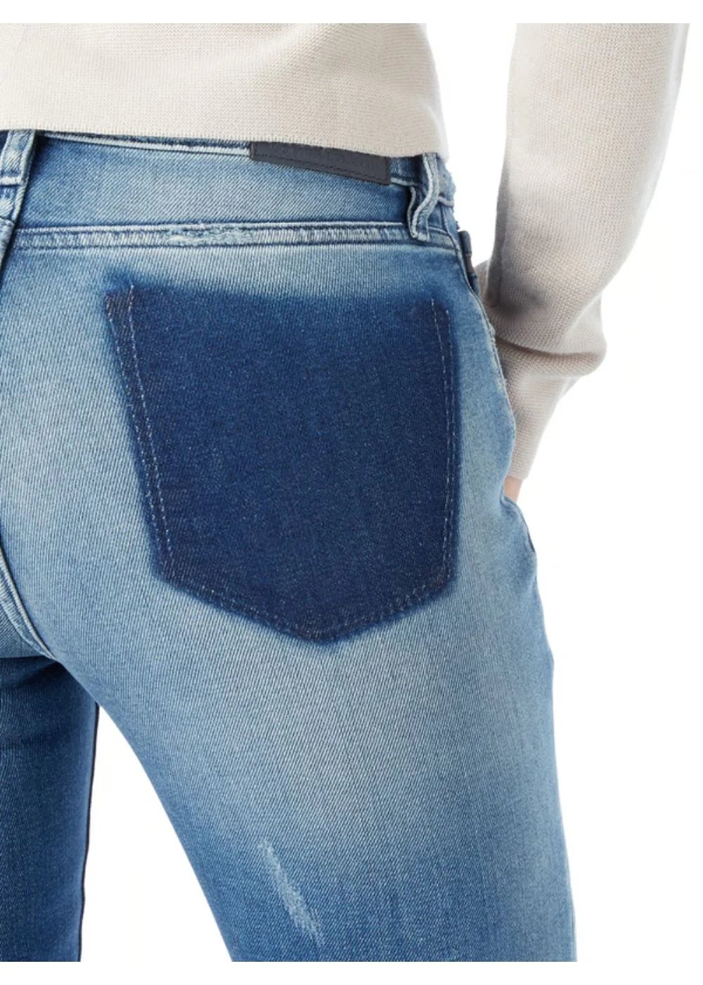 Calvin Klein Jeans - Mid Rise Straight Released Jeans - Image 8