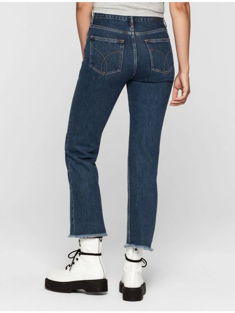 Calvin Klein Jeans - High Rise Straight Cropped - Image 3