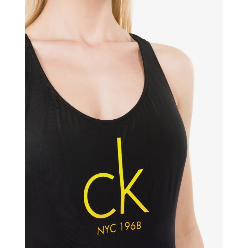 Calvin Klein - Cheeky Racer Back One Piece - Image 3