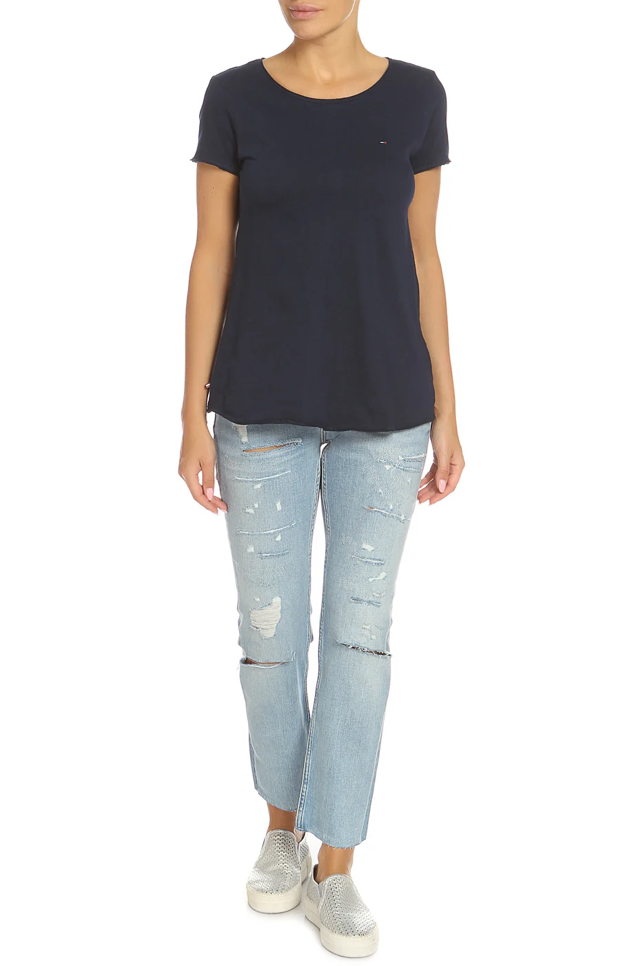 Tommy Hilfiger Jeans - straight ankle jeans - women - Image 3