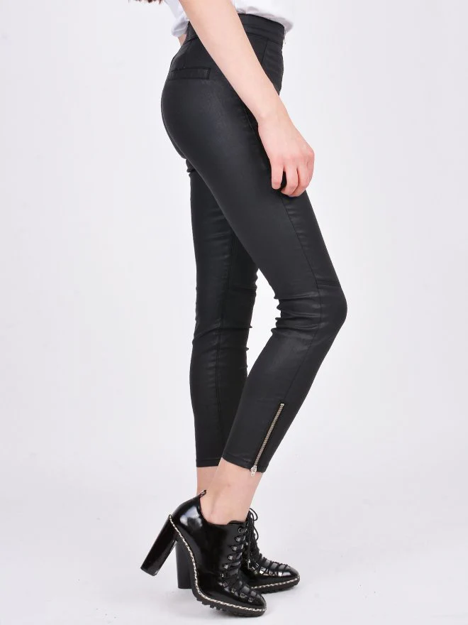 Calvin Klein Jeans - Seductive Moto Skinny - Oily Black - Image 3
