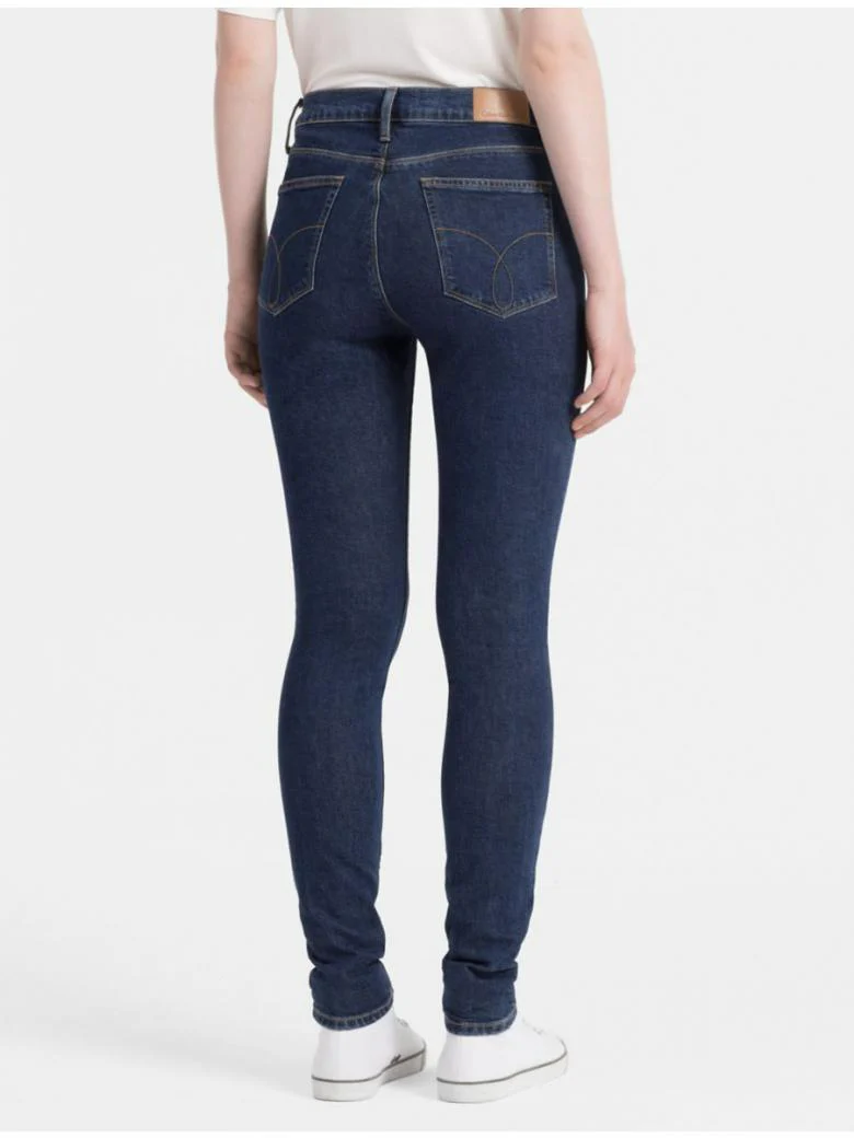 Calvin Klein Jeans - High Rise Dark Skinny Jeans - Image 3