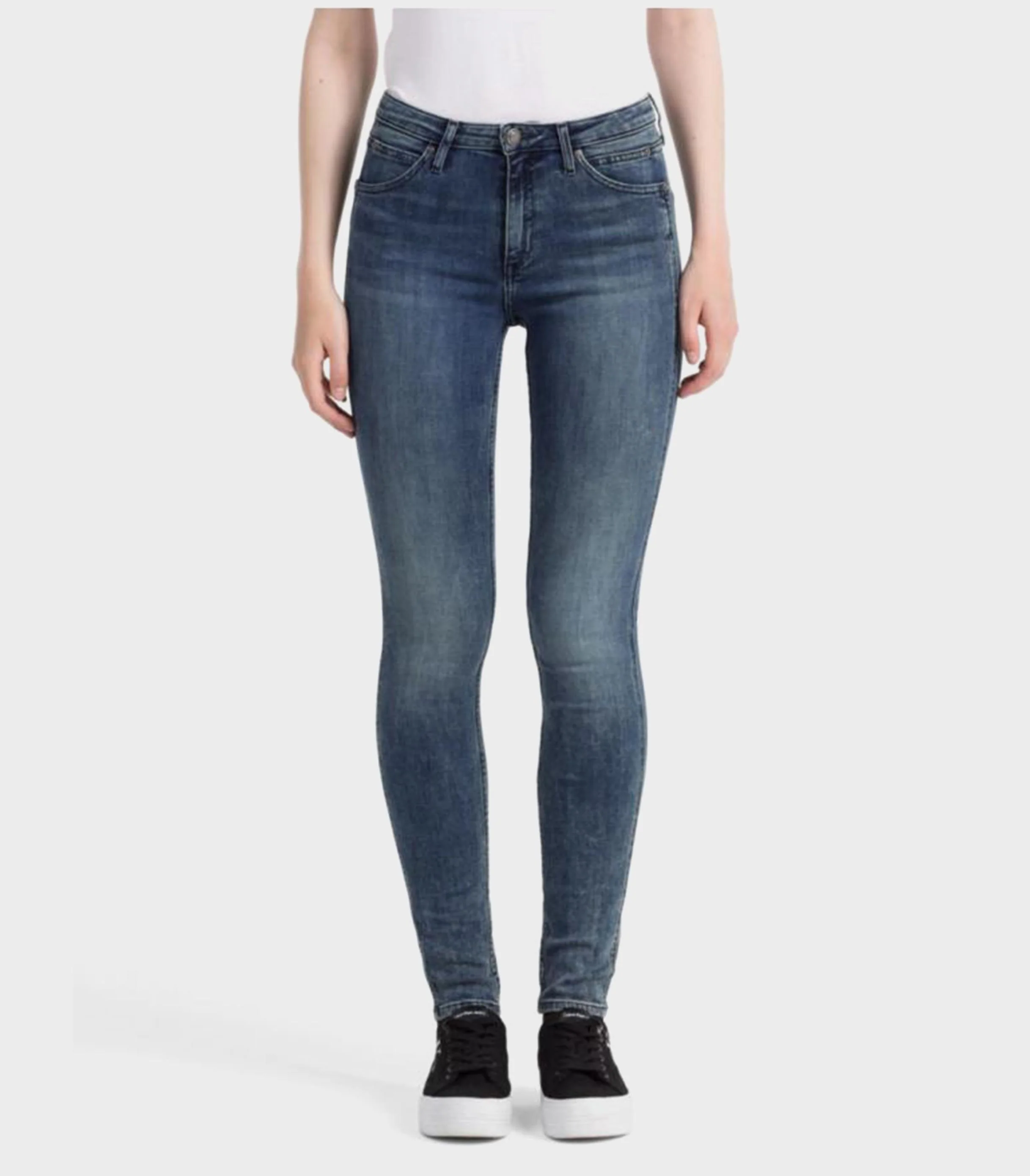 Calvin Klein Jeans - Sculpted Skinny - Fast Blue Mid , Style J20j205907 - Image 2