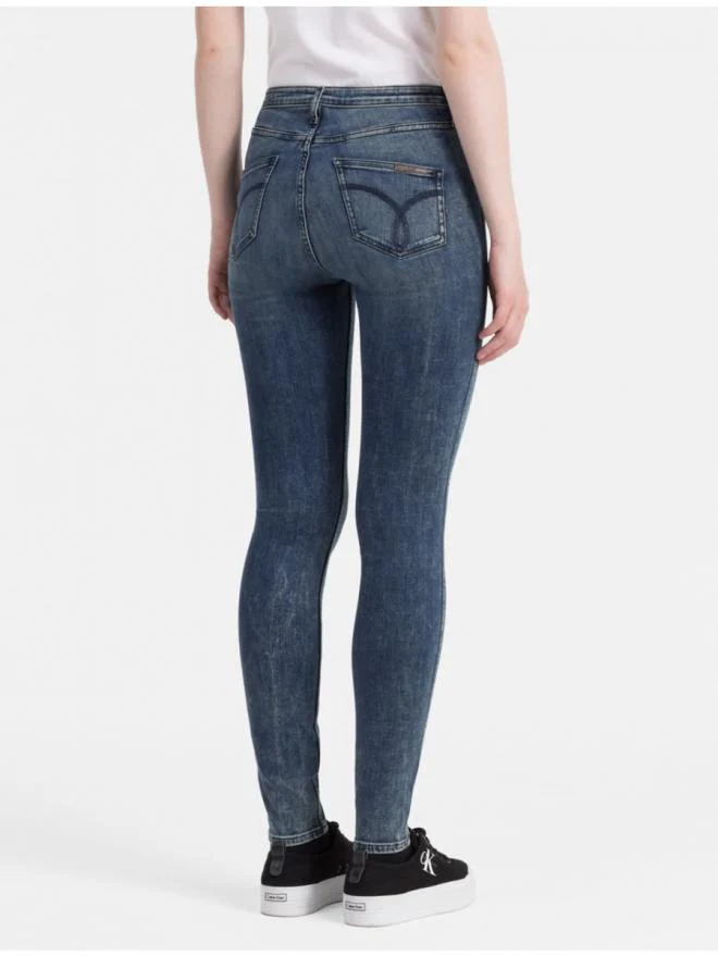 Calvin Klein Jeans - Sculpted Skinny - Fast Blue Mid , Style J20j205907 - Image 4