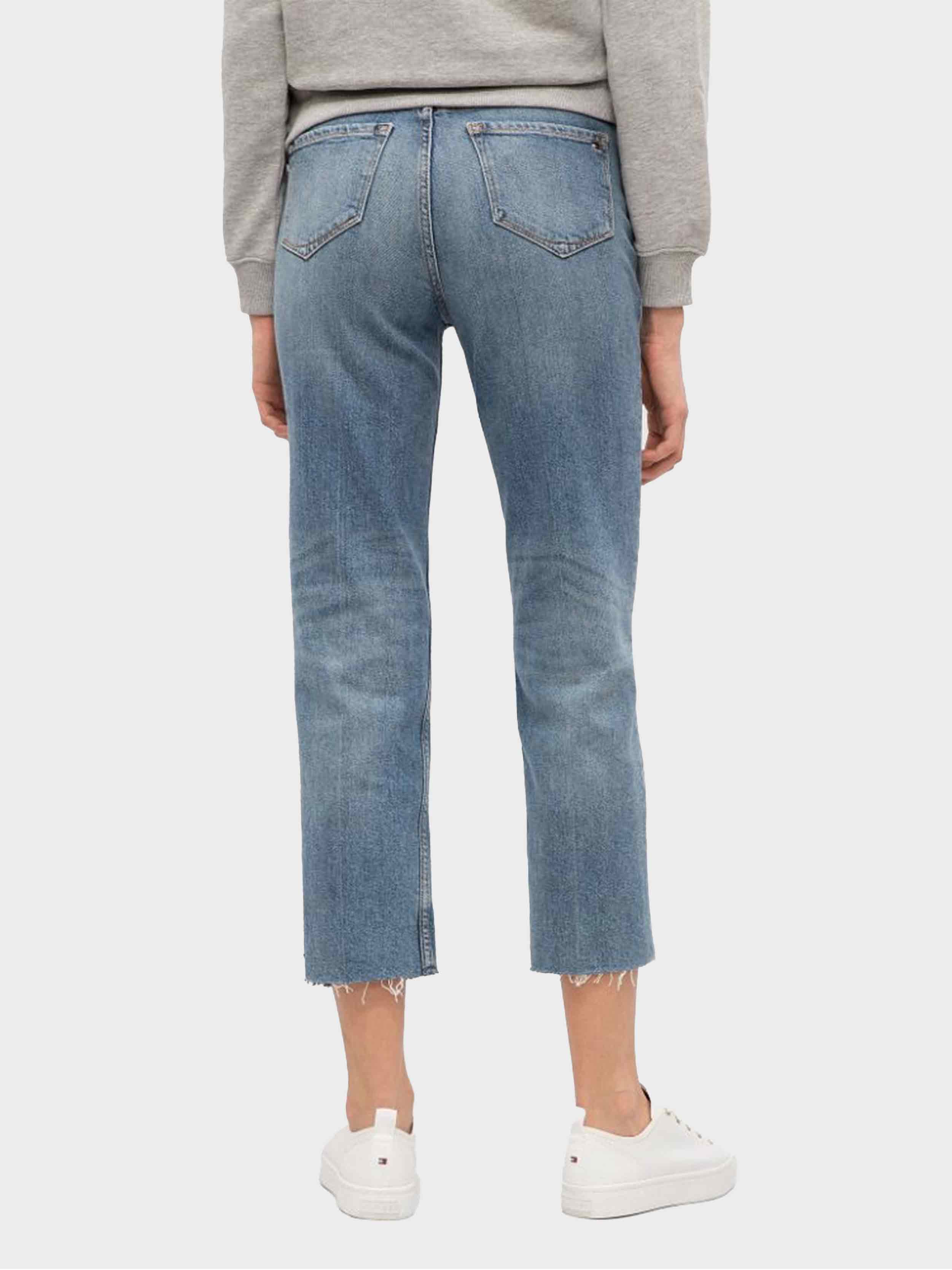 Tommy Hilfiger - Women's Slim Straight Jeans Cropped - Image 2