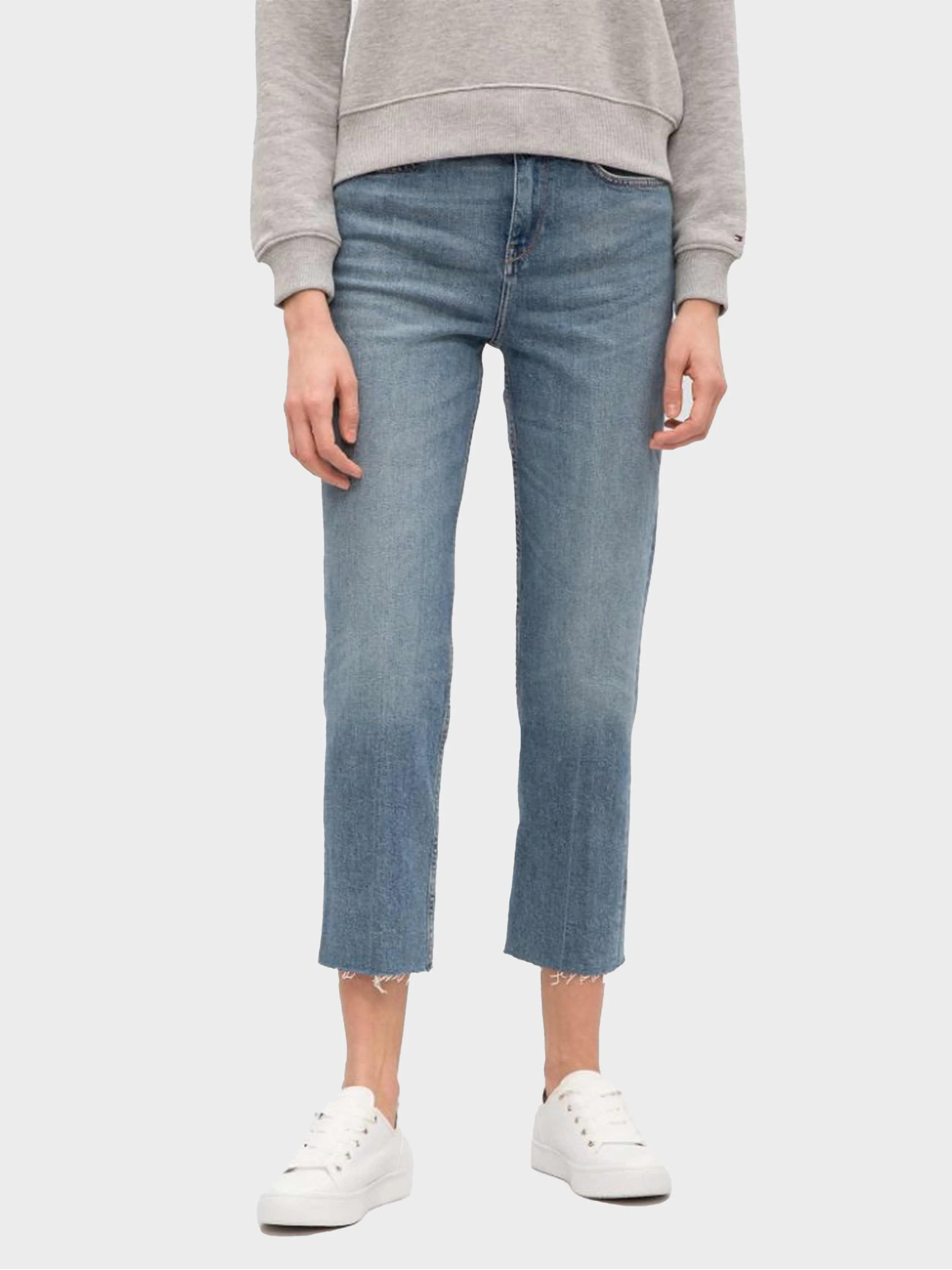 Tommy Hilfiger - Women's Slim Straight Jeans Cropped - Image 3
