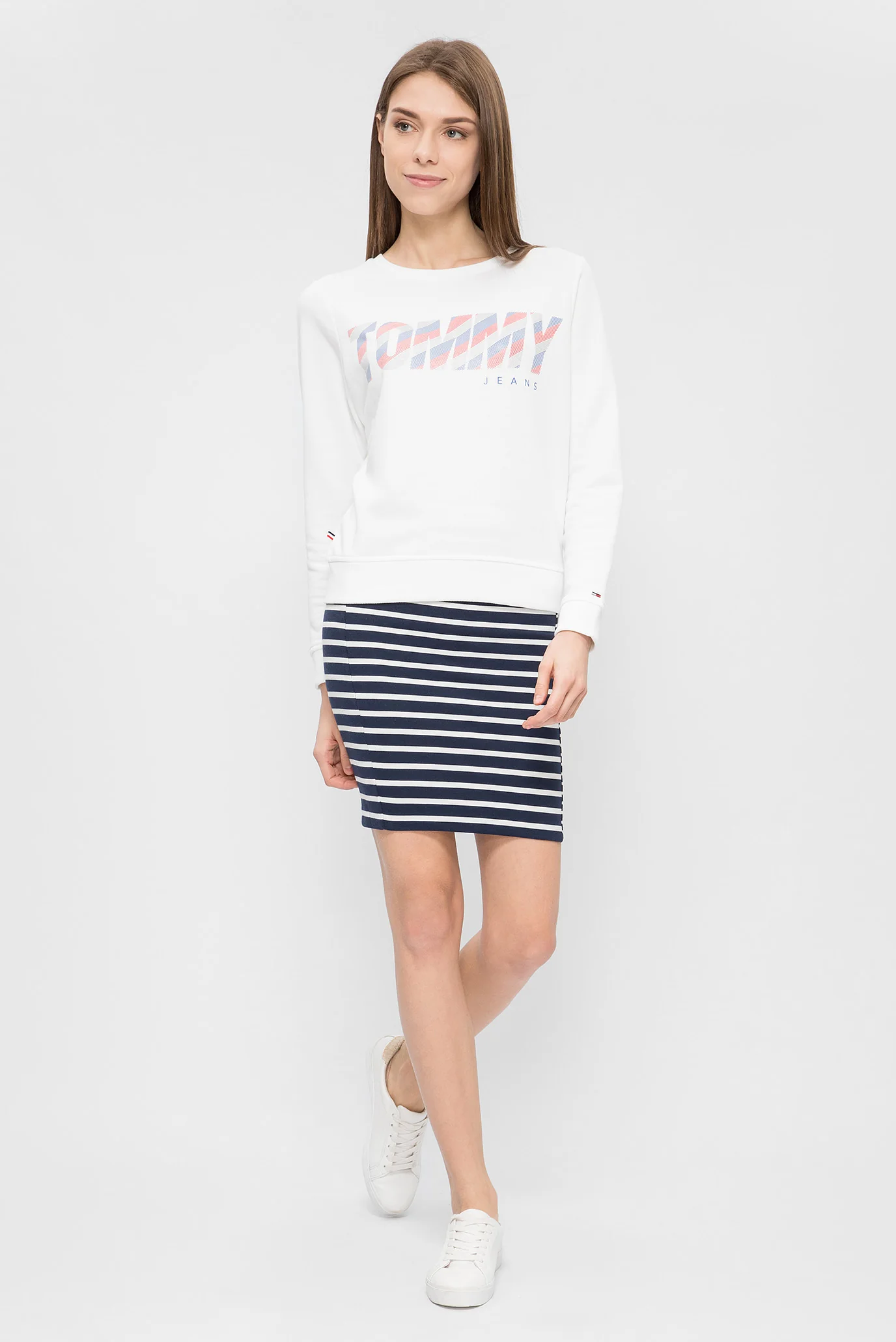 Tommy Hilfiger Jeans - Stripe Mix Pencil Skirt - Image 5