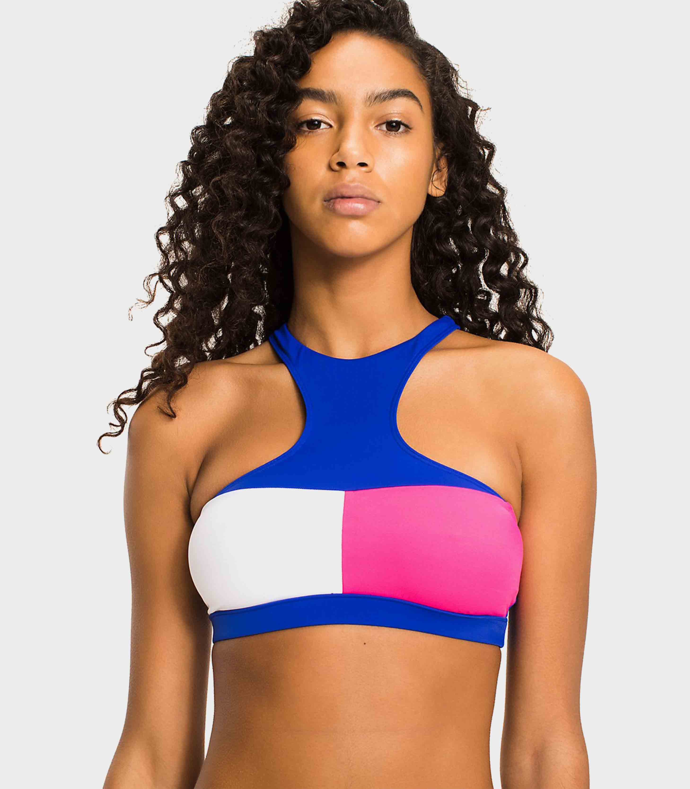 Tommy Hilfiger - Women's Racer Back Bikini Swimwear Top - Image 2