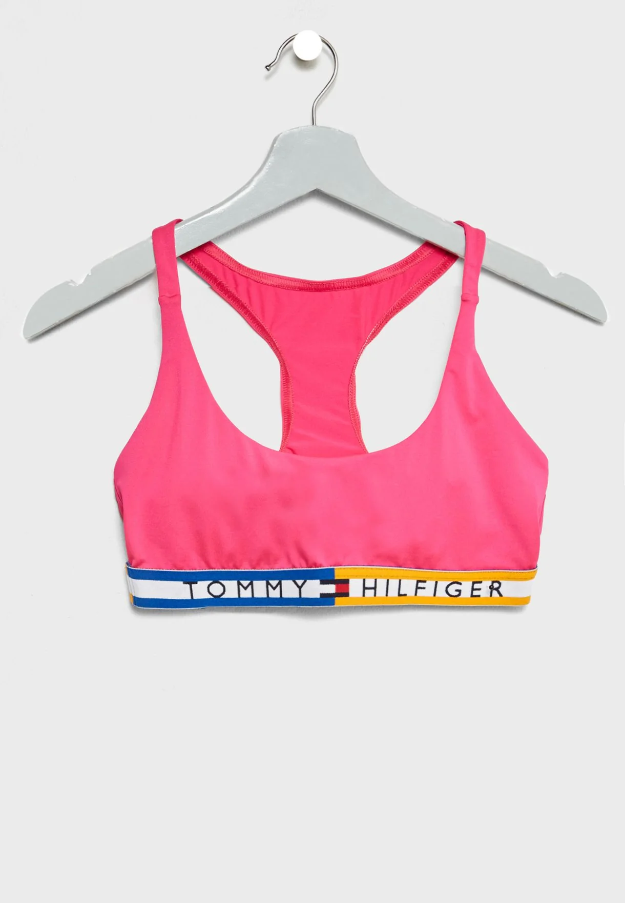 Tommy hilfiger - bralette logo band racer back bikini top - women - Image 2