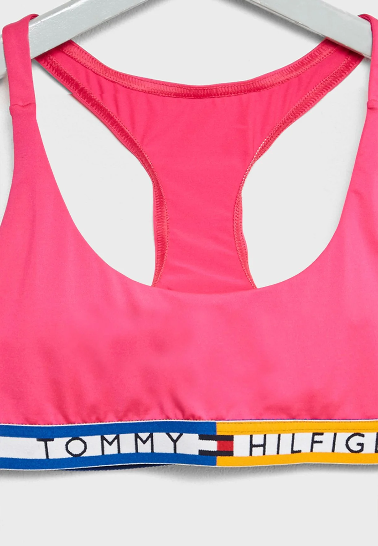 Tommy hilfiger - bralette logo band racer back bikini top - women - Image 6