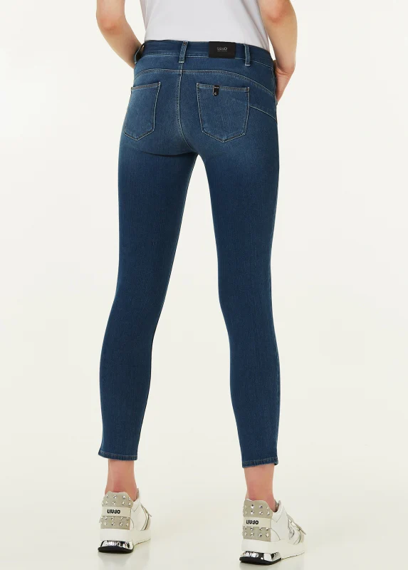 Liu Jo - Skinny-Bottom Up Jeans - Image 4